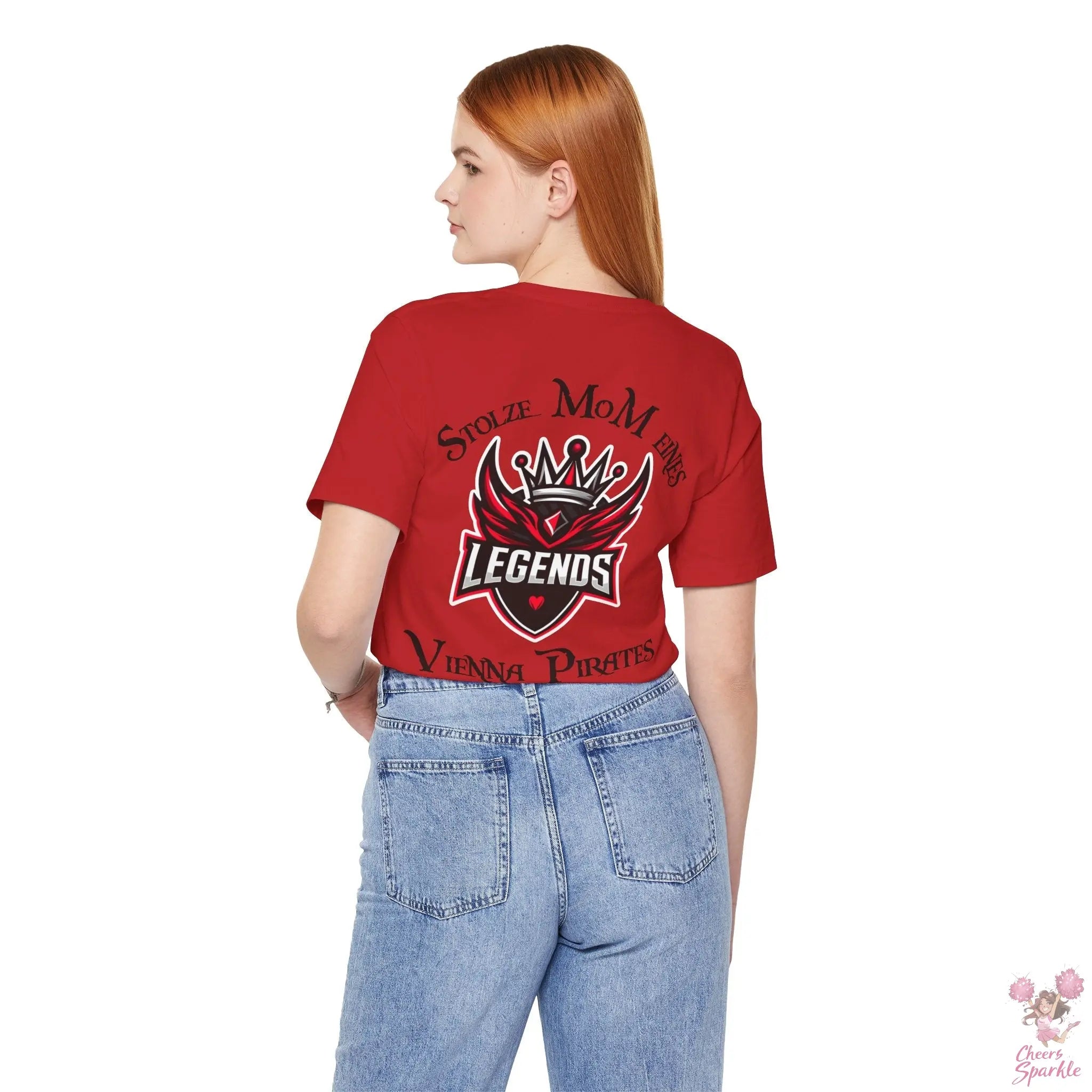 Vienna Pirates -  Stolze MoM eines Vienna Pirates Cheers and Sparkle