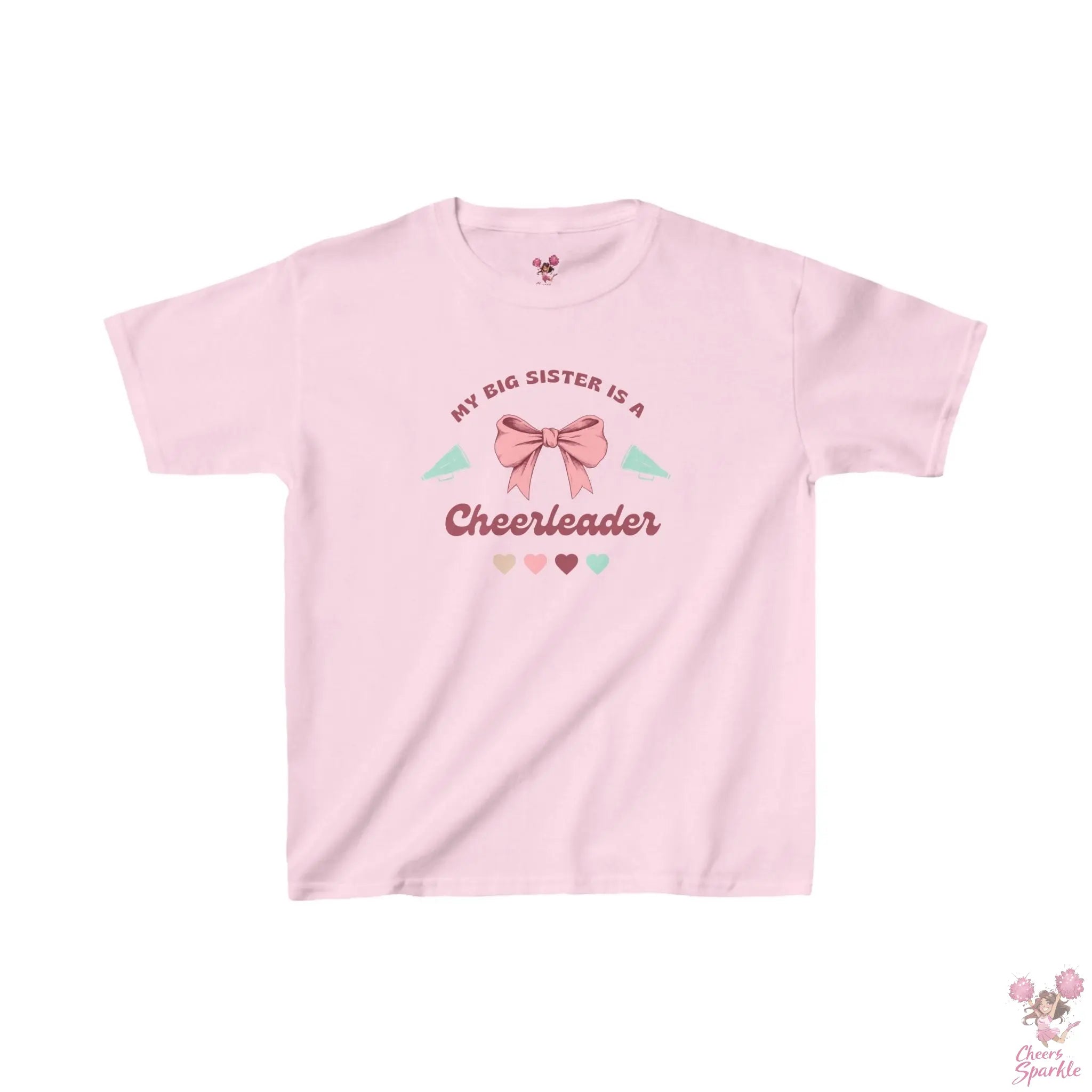Kinder T-Shirt „My Big Sister is a Cheerleader“ - Cheers and Sparkle