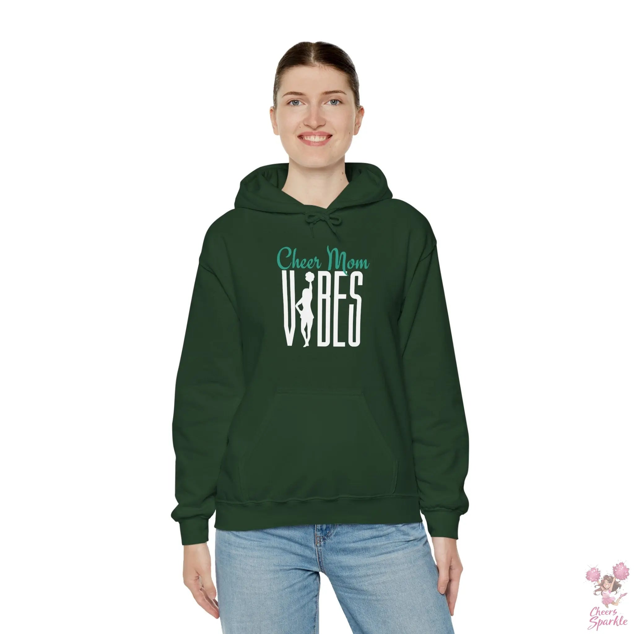 Hoodie „Cheer Mom Vibes“ Printify