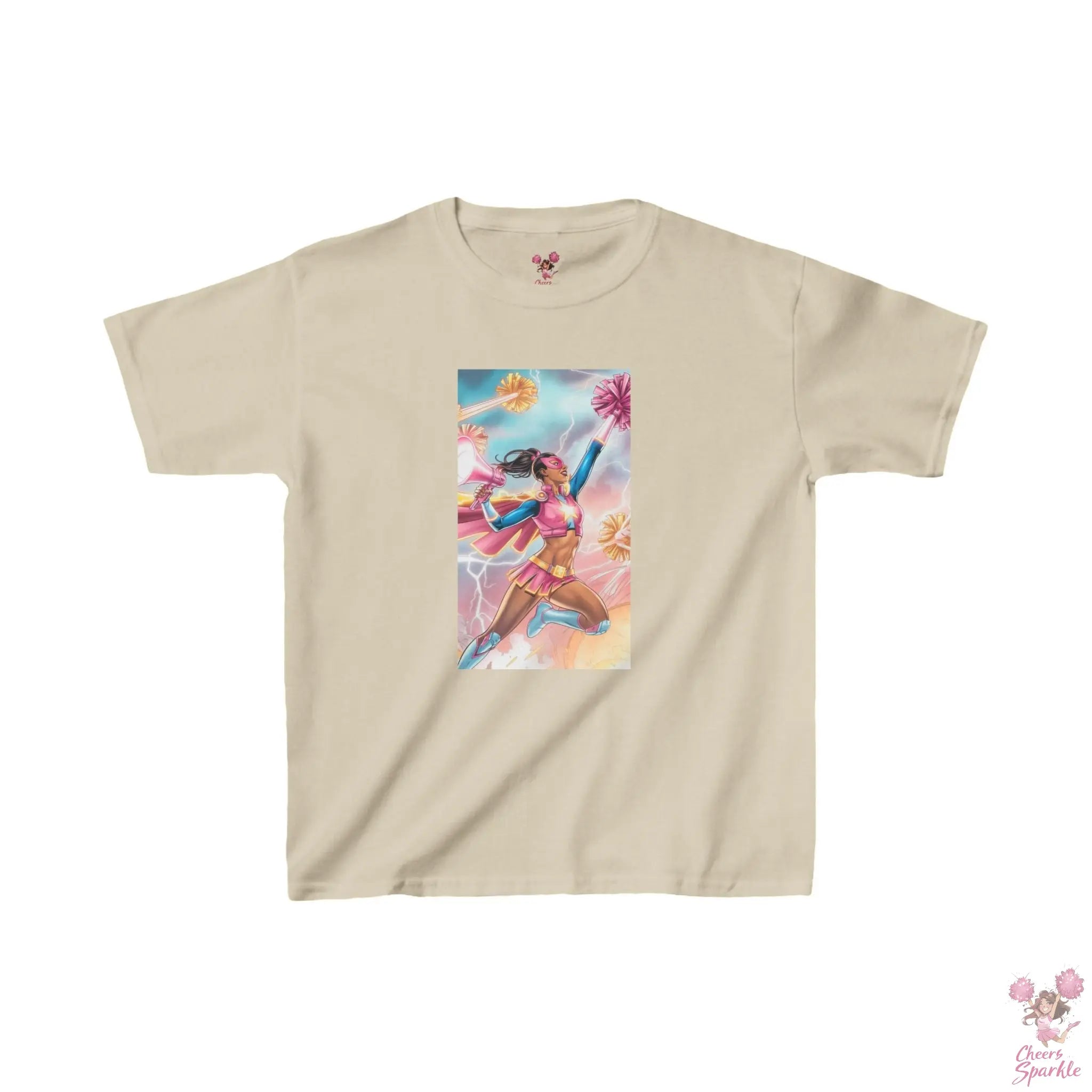 Superhelden Kinder T-Shirt Cheers and Sparkle