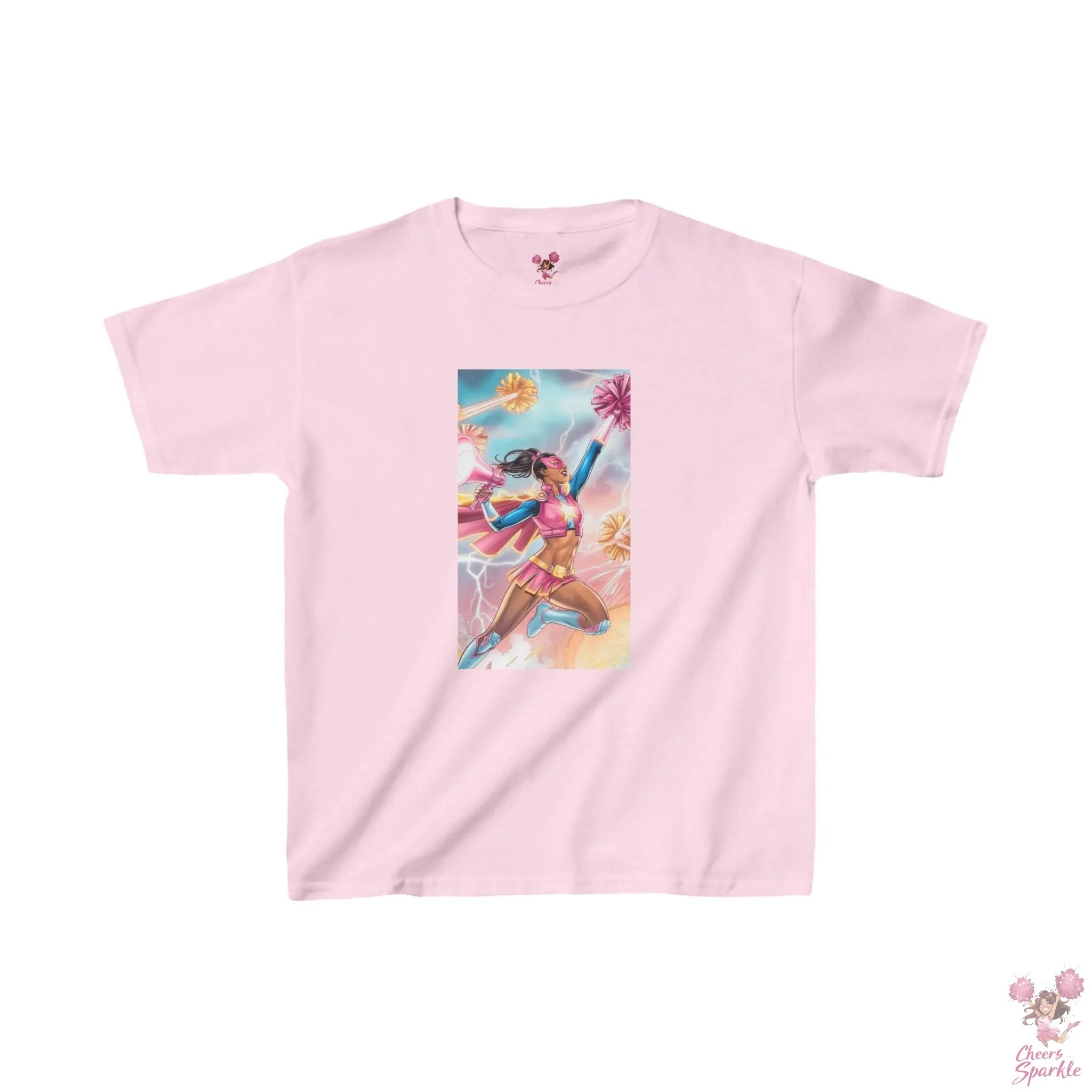 Superhelden Kinder T-Shirt Cheers and Sparkle