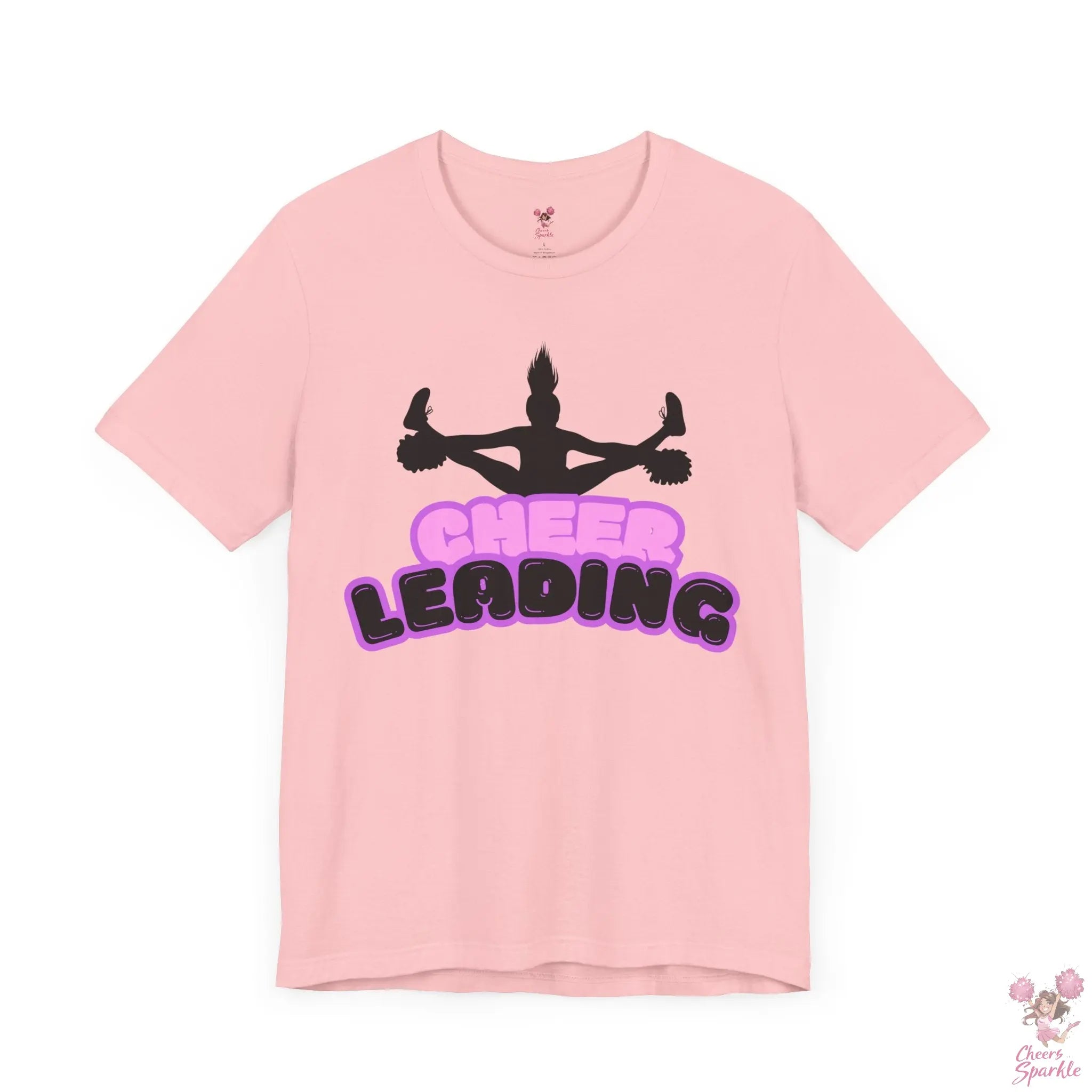 Cheerleader T-Shirt Flyer Motiv Cheers and Sparkle