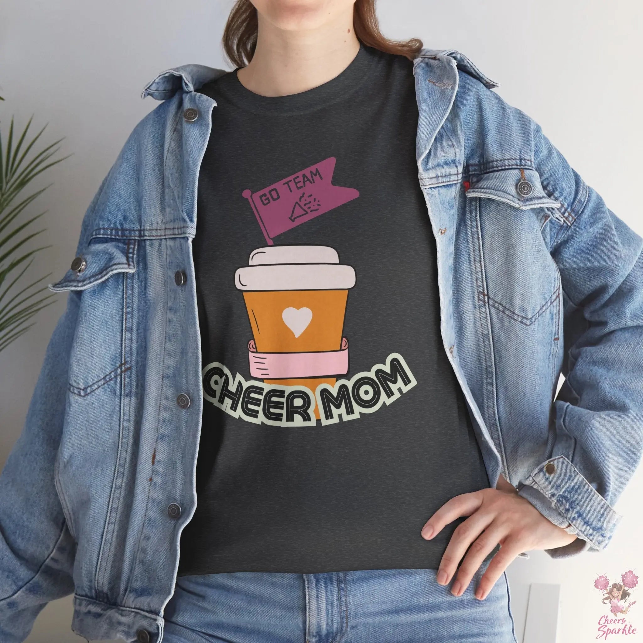 Cheer Mom T-Shirt Printify