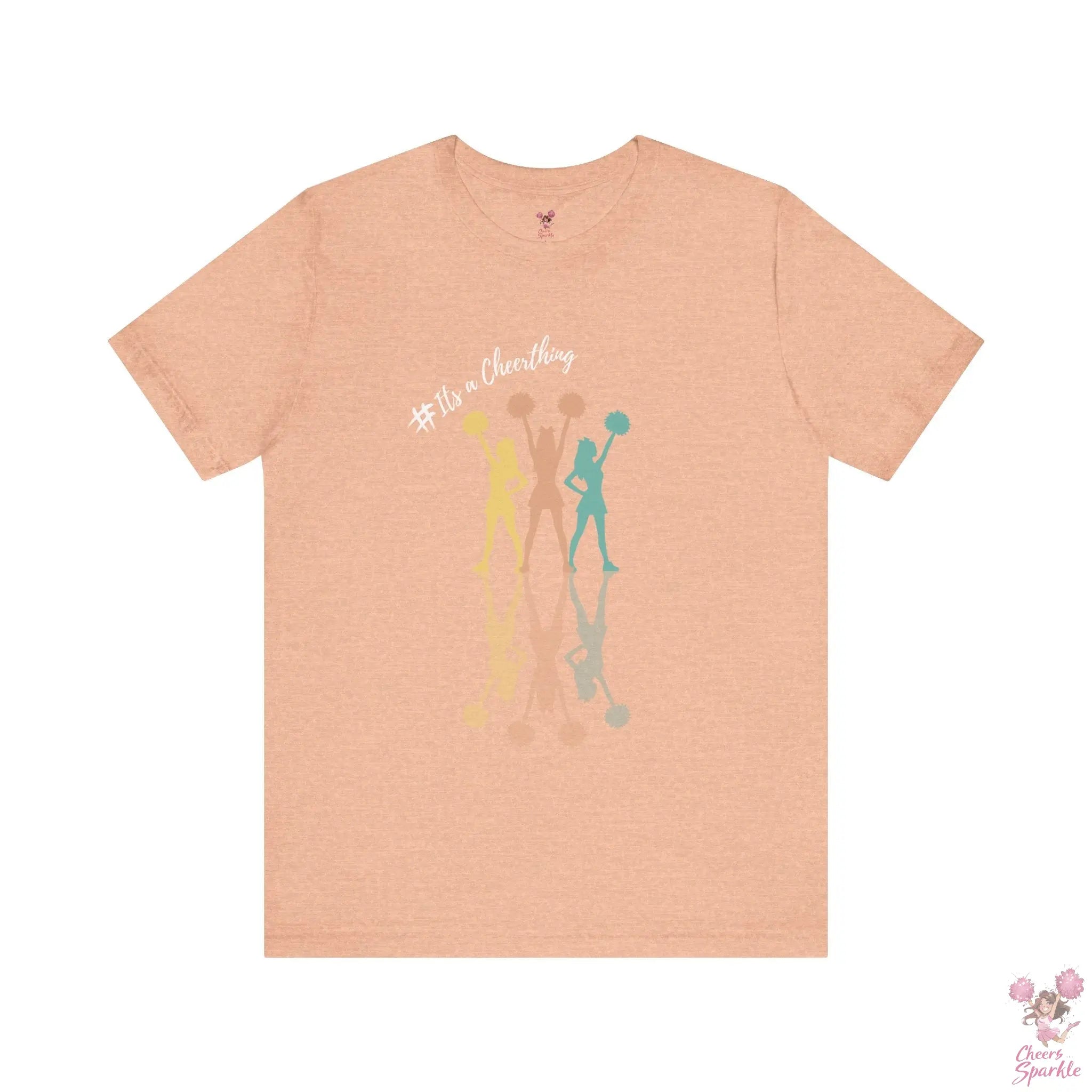 Cheerleader Silhouettes T-Shirt"#Its a Cheerthing" Cheers and Sparkle