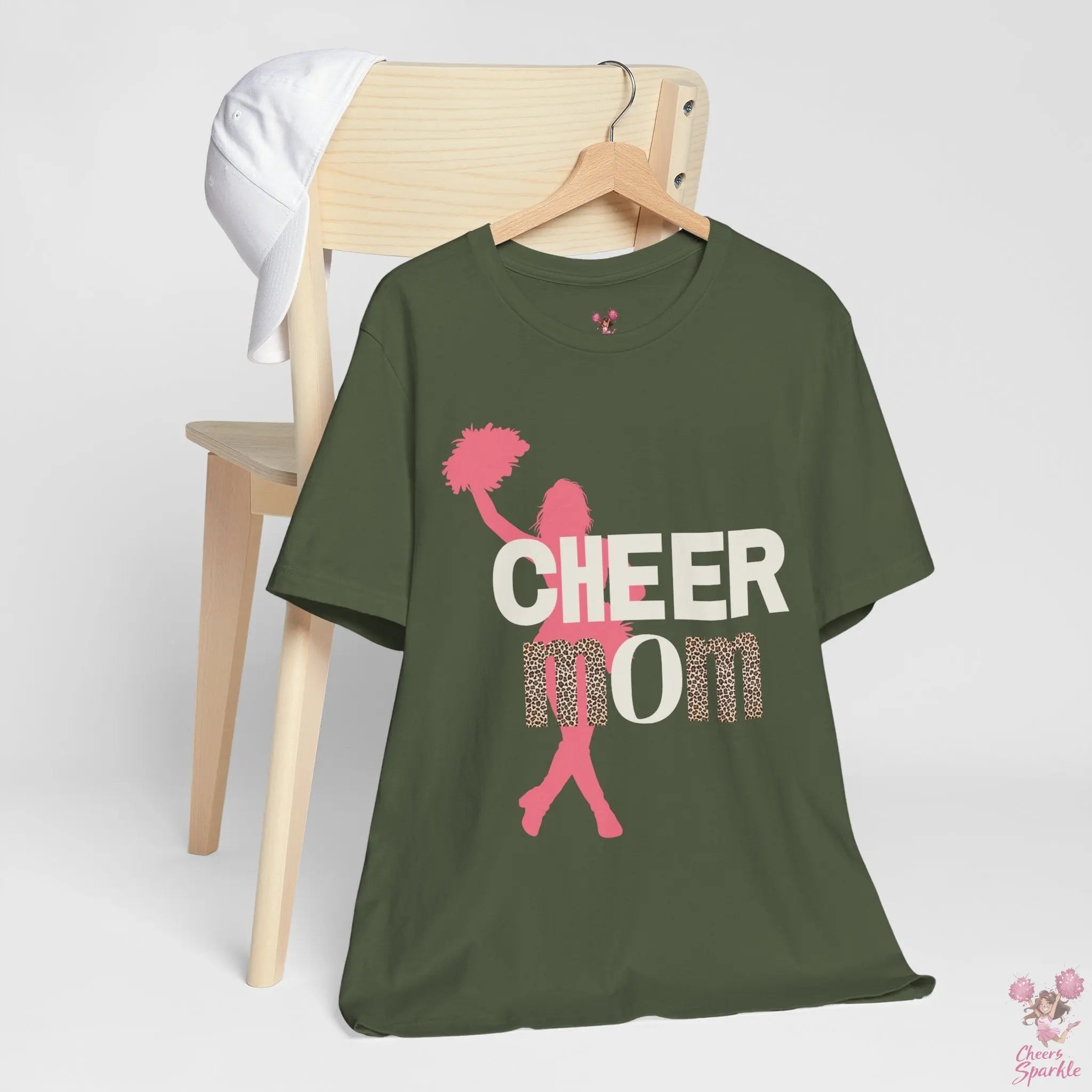 Cheer Mom T-Shirt Cheers and Sparkle