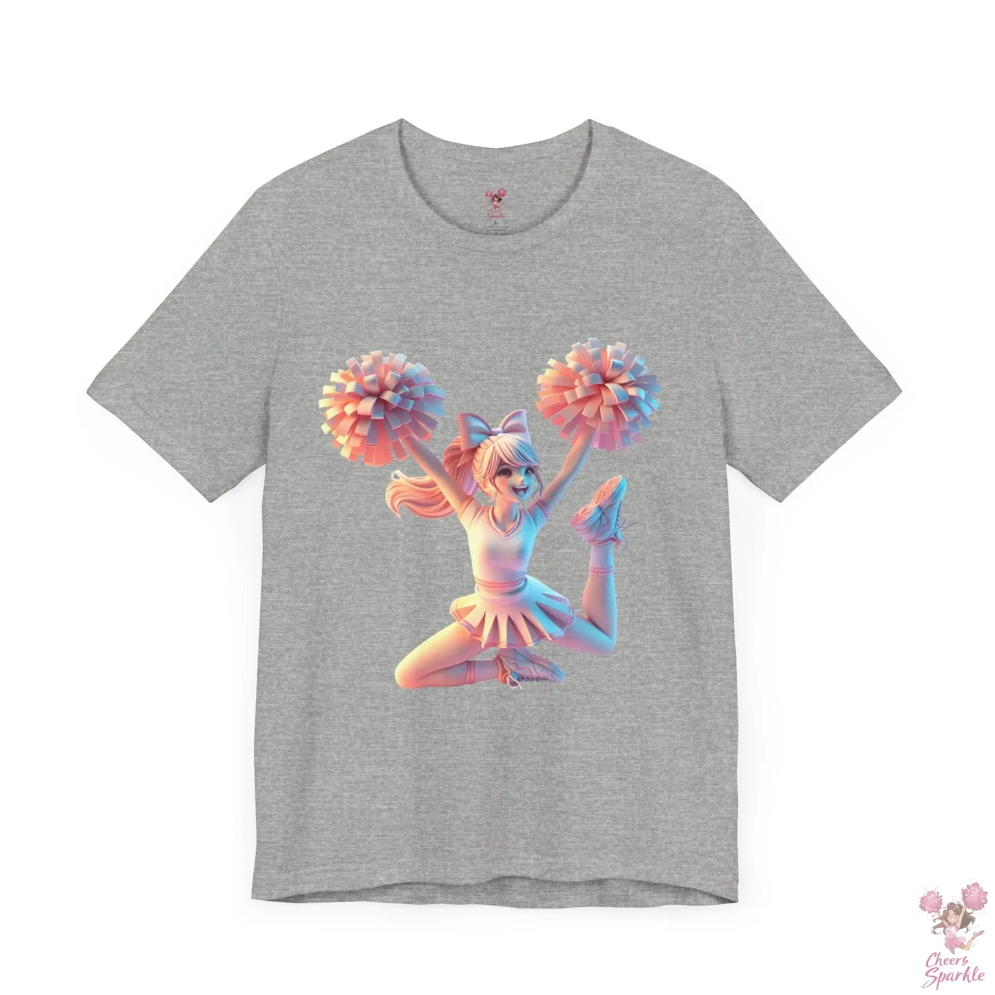 Lebendiger 3D-Druck eines Cheerleaders - Unisex - Cheers and Sparkle