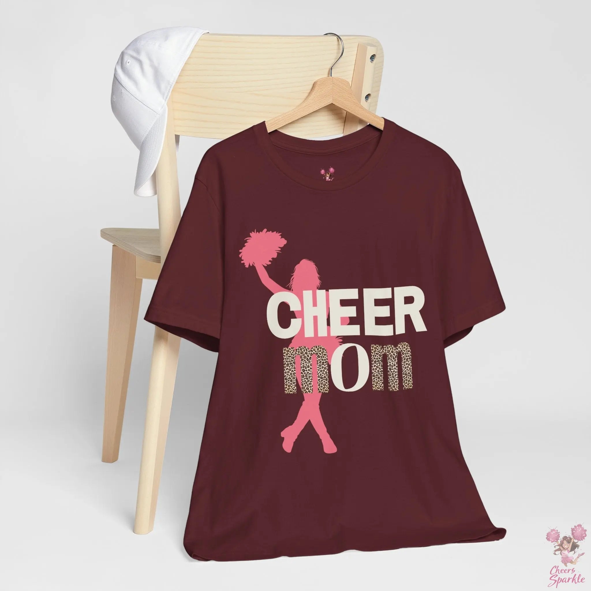 Cheer Mom T-Shirt Cheers and Sparkle