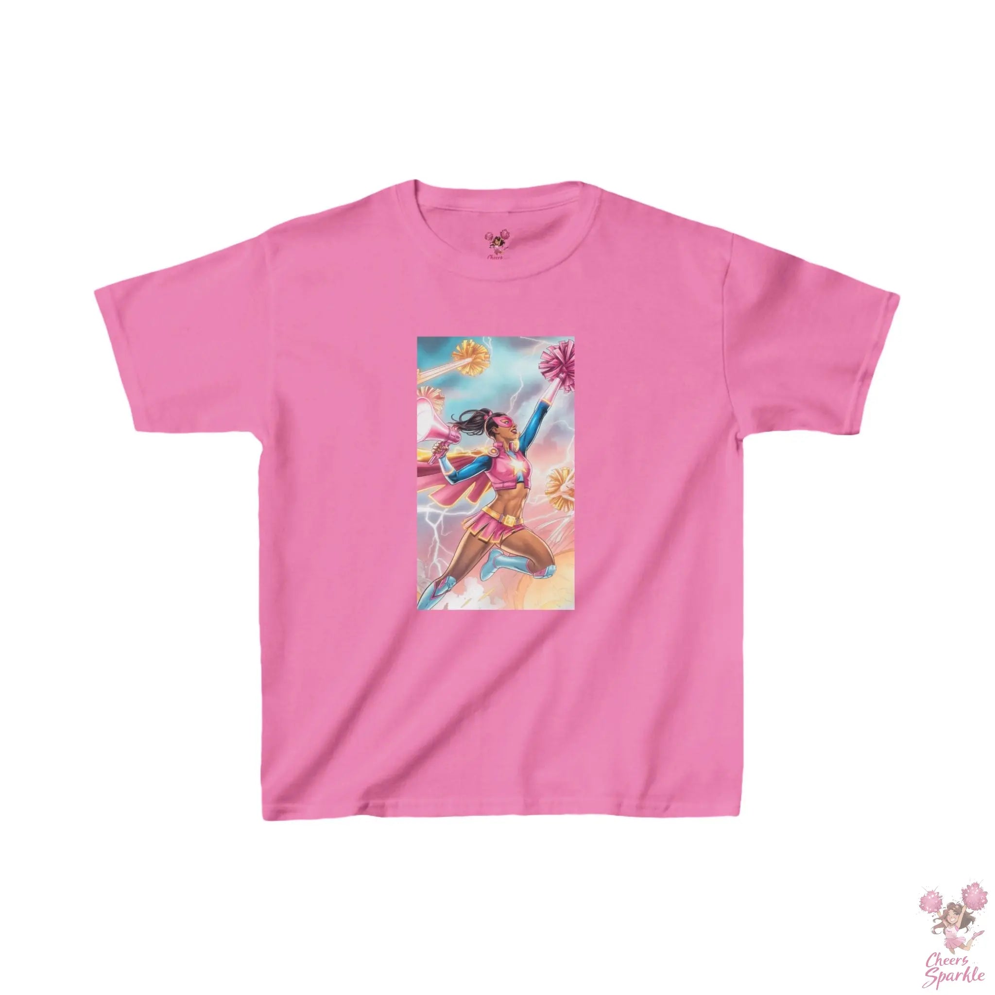 Superhelden Kinder T-Shirt Cheers and Sparkle