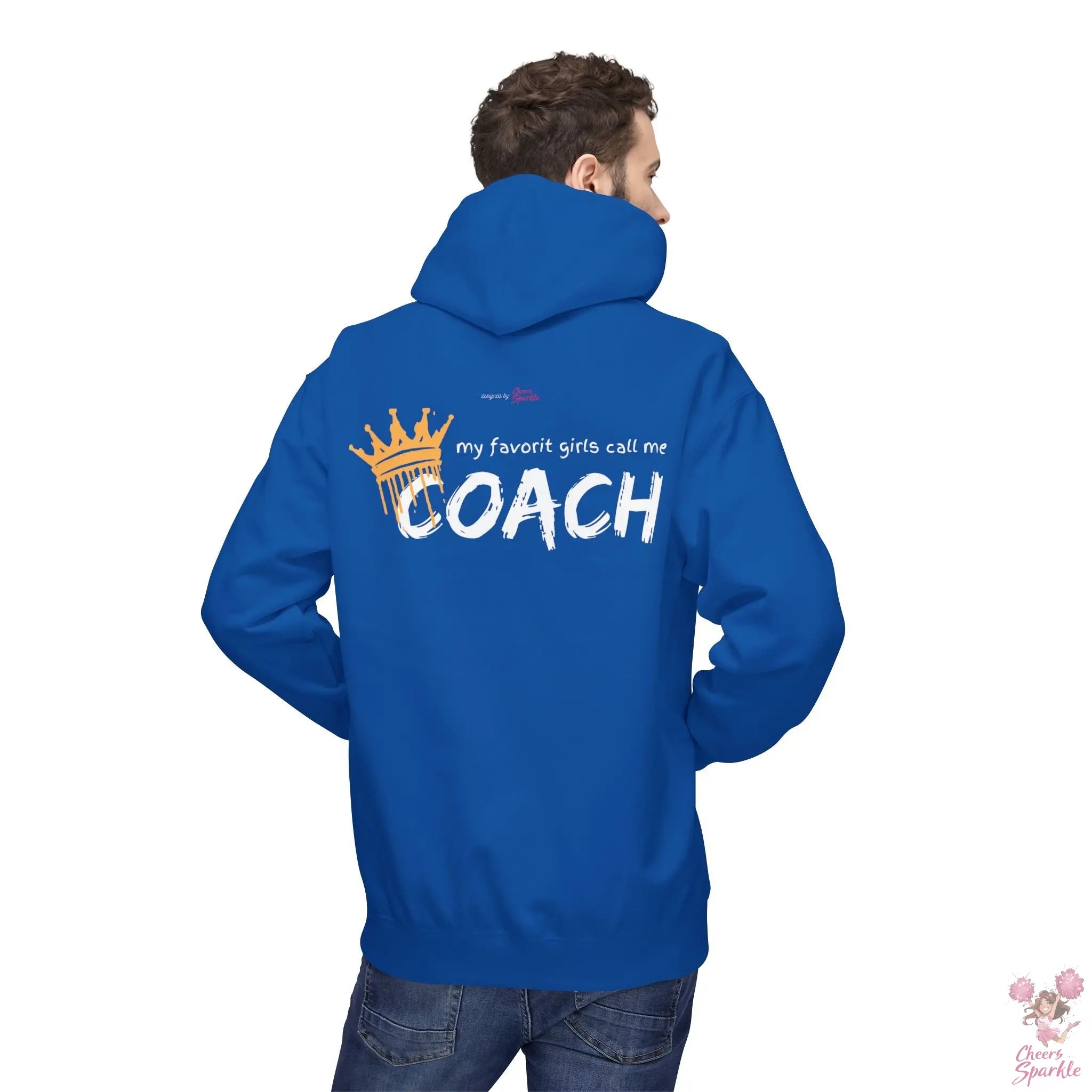 "All my favorit Girls call me Coach" Hoodie Cheers and Sparkle