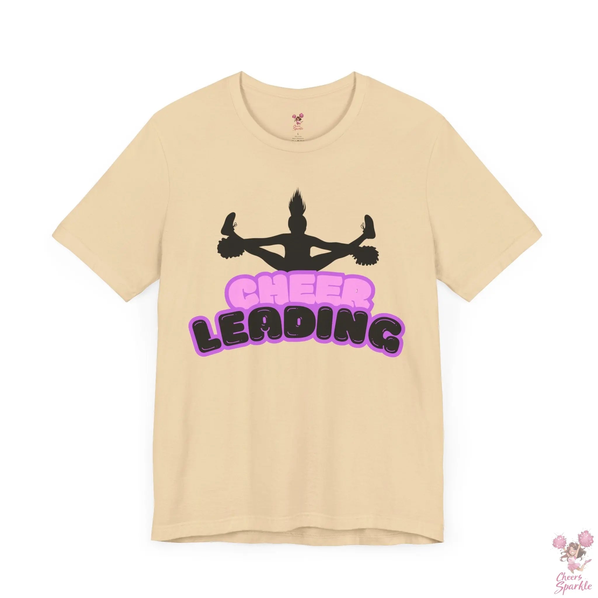 Cheerleader T-Shirt Flyer Motiv Cheers and Sparkle