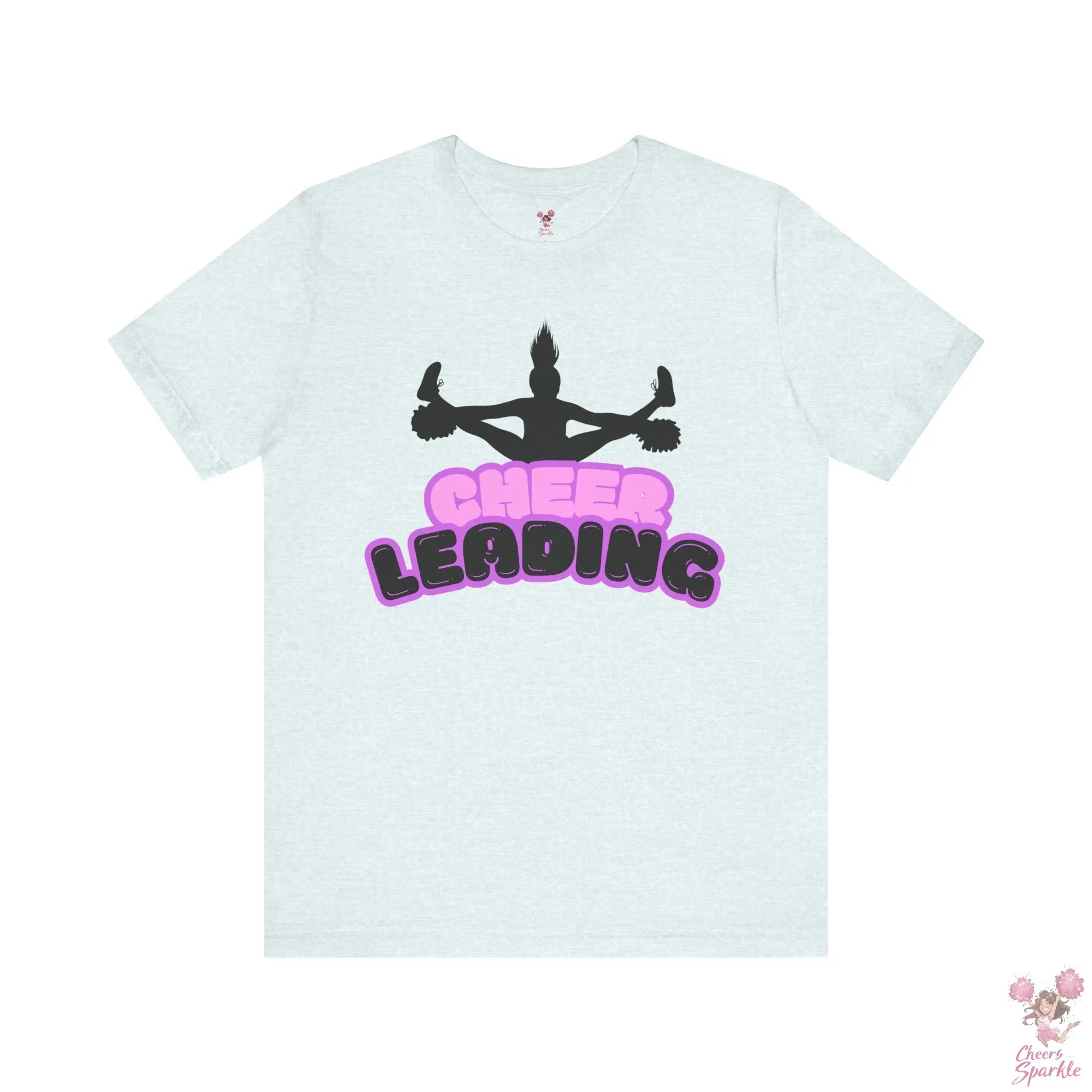 Cheerleader T-Shirt Flyer Motiv Cheers and Sparkle