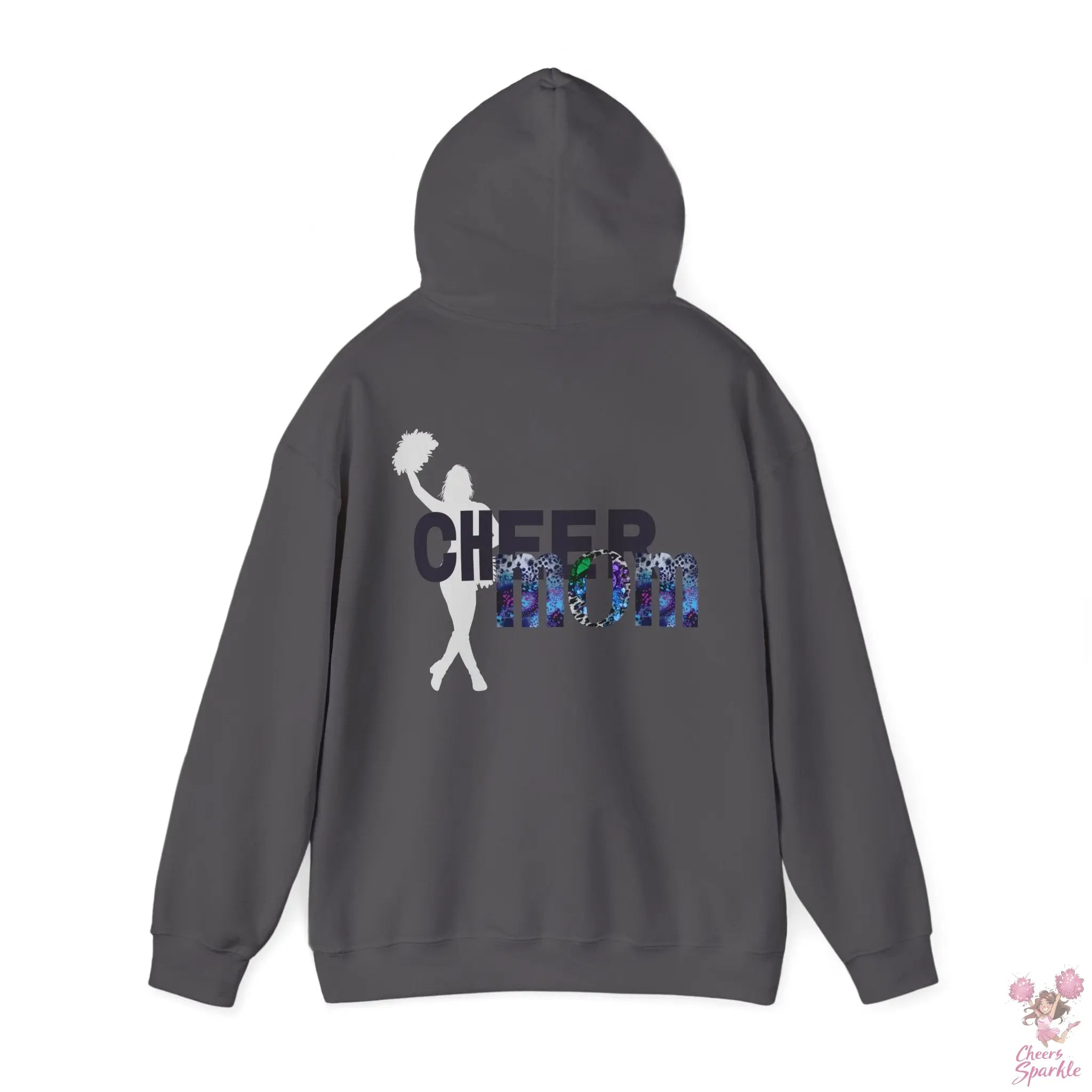Cheer Mom Hoodie Cheers and Sparkle
