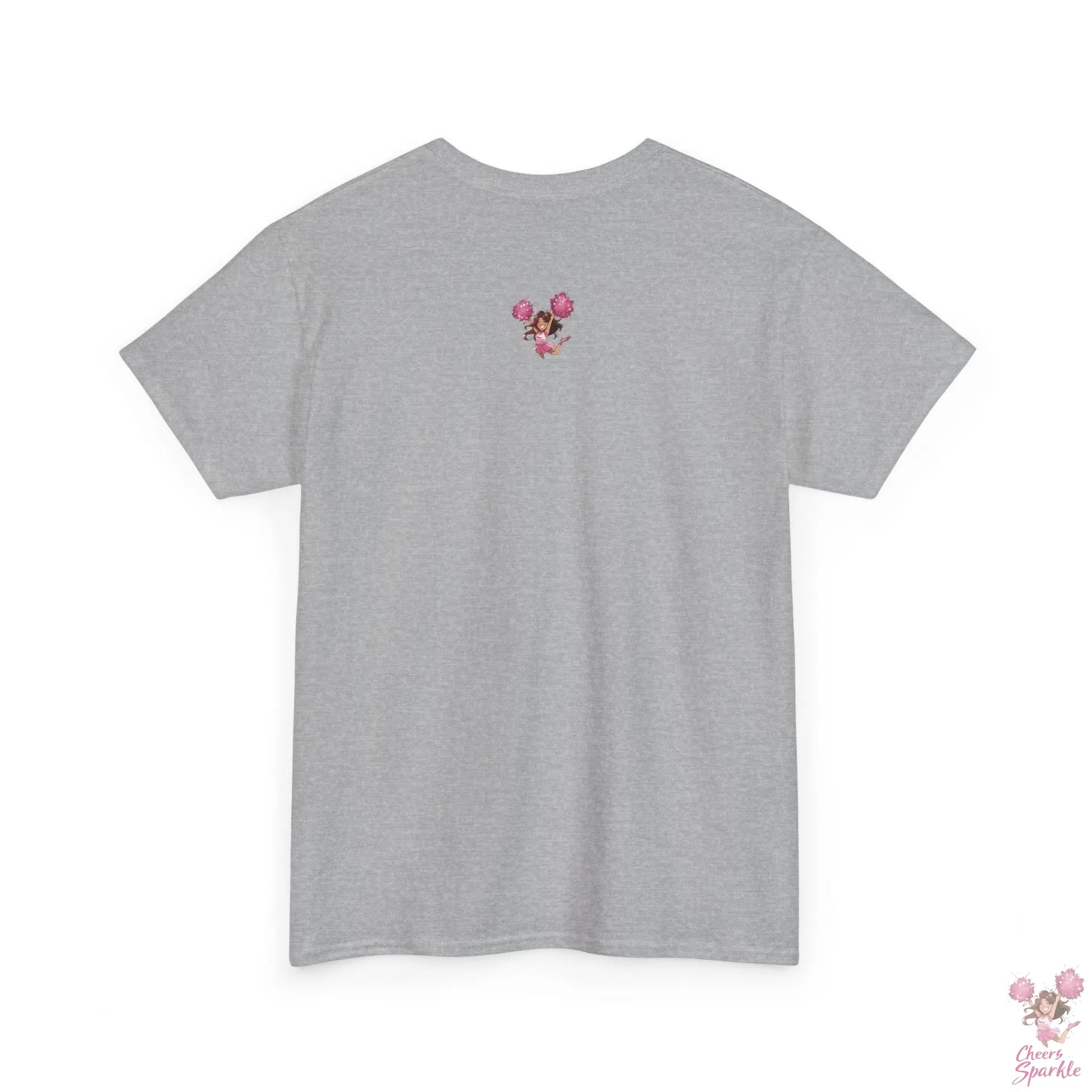 Heavy Cotton T-Shirt "Cheer Love" Cheers and Sparkle