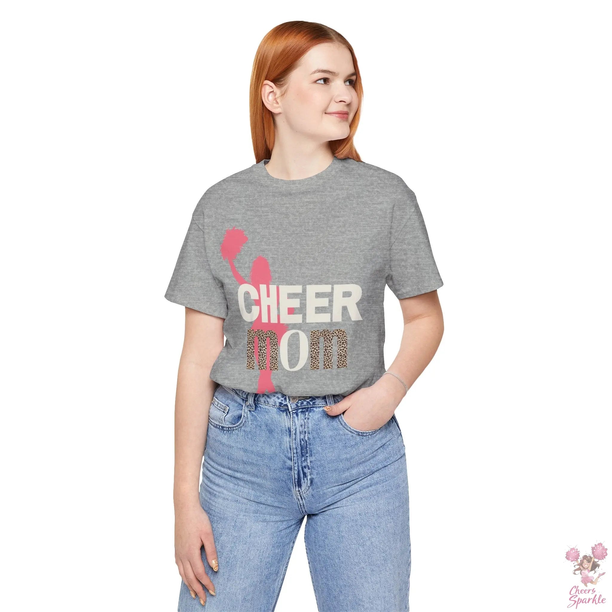 Cheer Mom T-Shirt Cheers and Sparkle