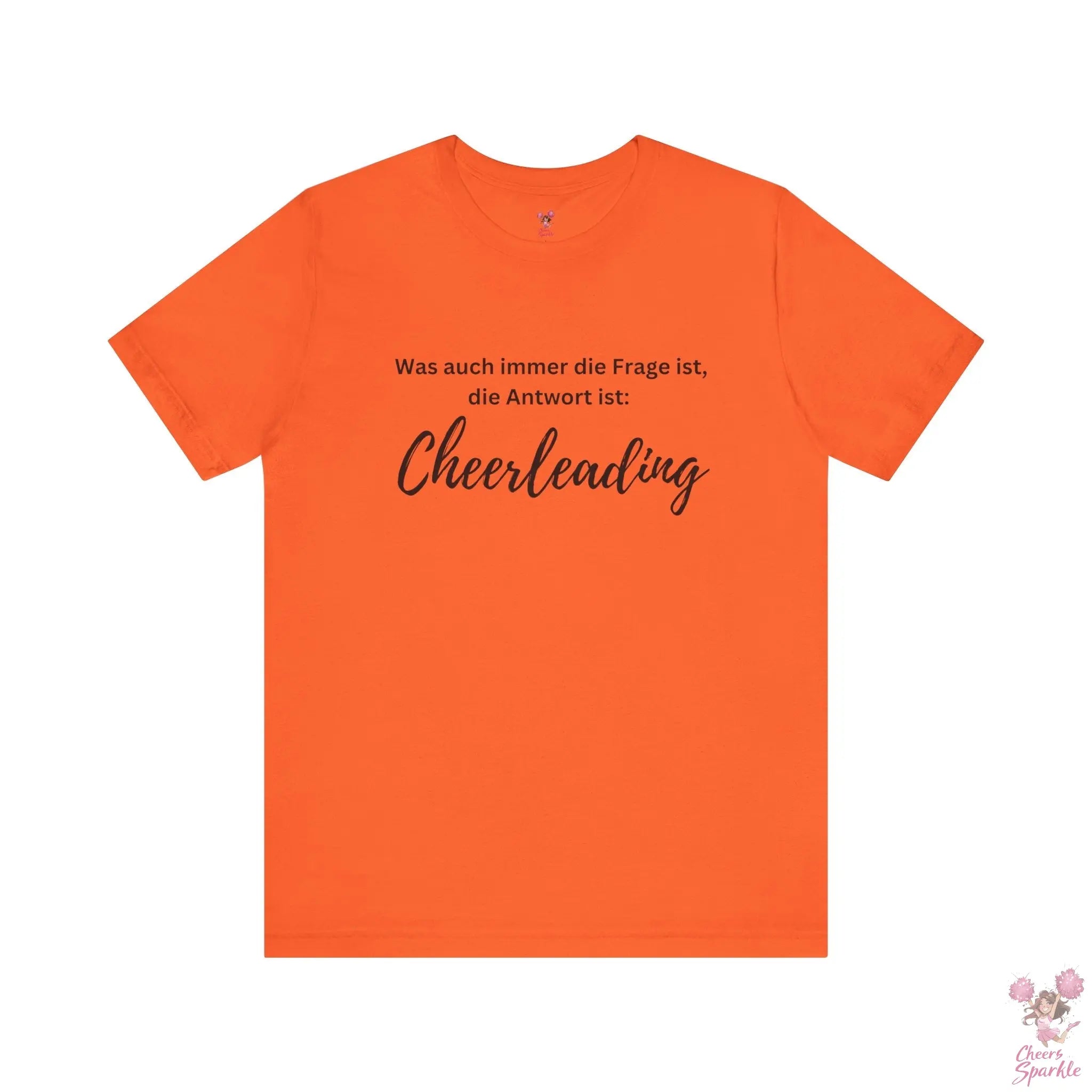 Tshirt - frecher Spruch für Cheerleader Cheers and Sparkle