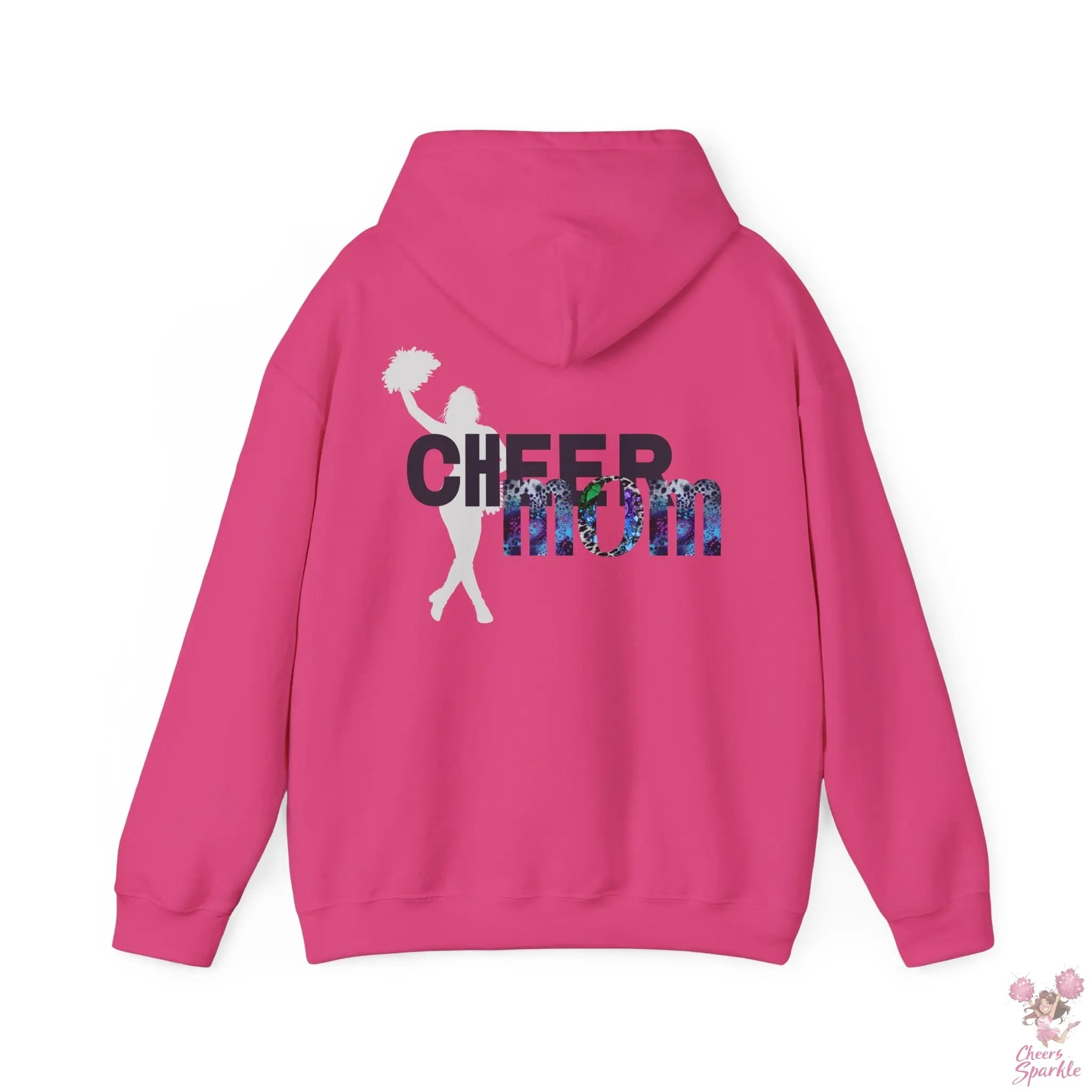 Cheer Mom Hoodie Cheers and Sparkle