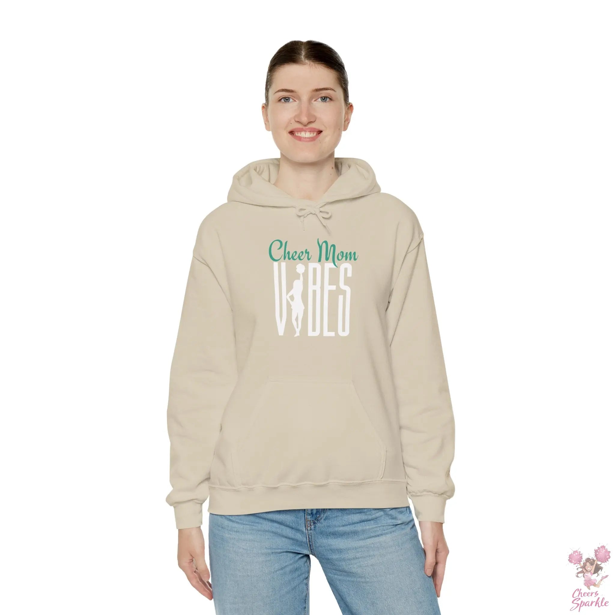 Hoodie „Cheer Mom Vibes“ Printify
