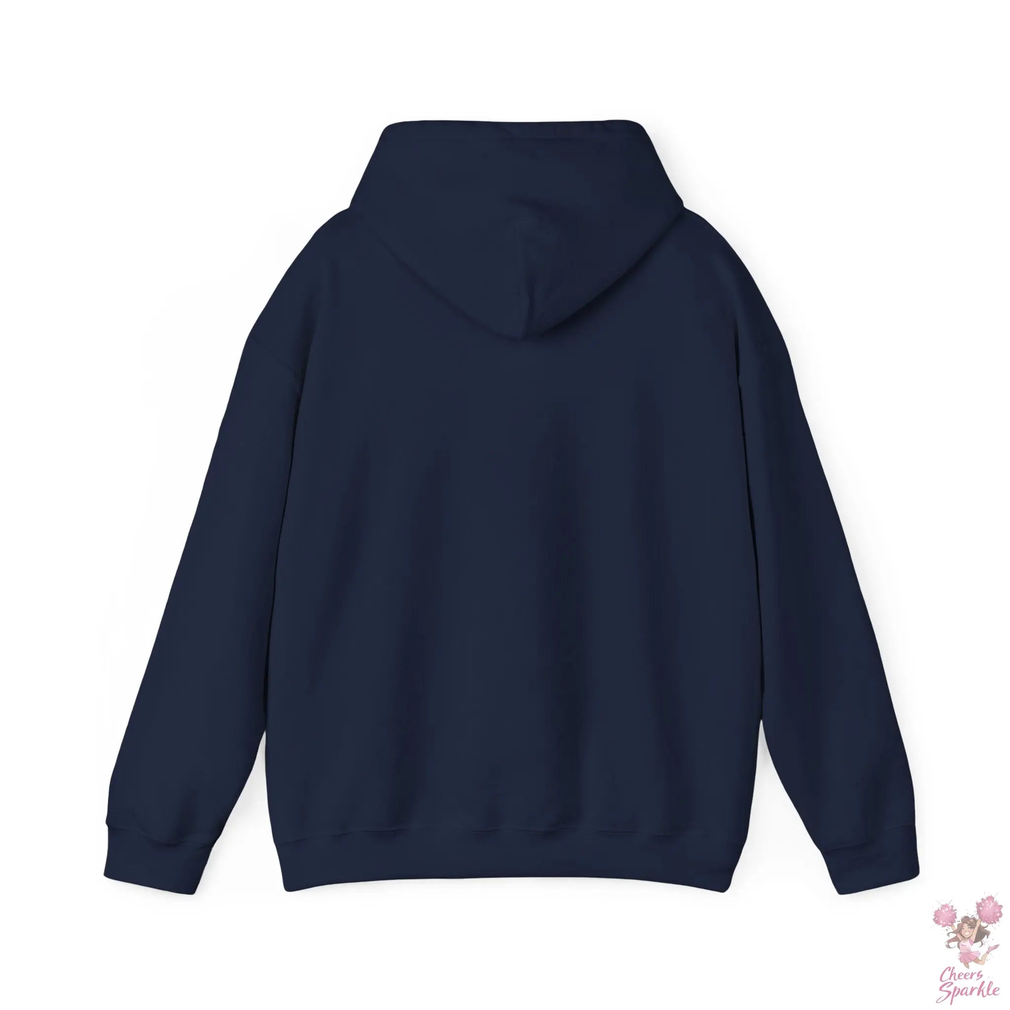 Hoodie „Vergiss Highheels, diese Prinzessin trägt Cheer Schuhe“ Printify