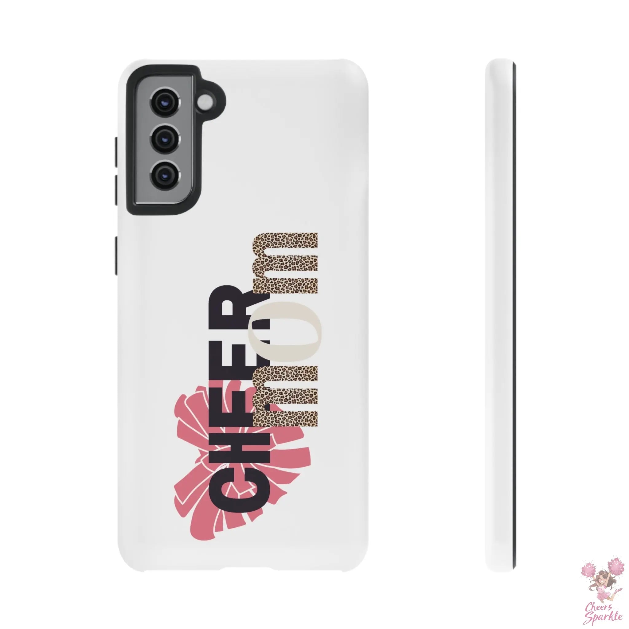 Handyhülle „Cheer Mom“ Cheers and Sparkle