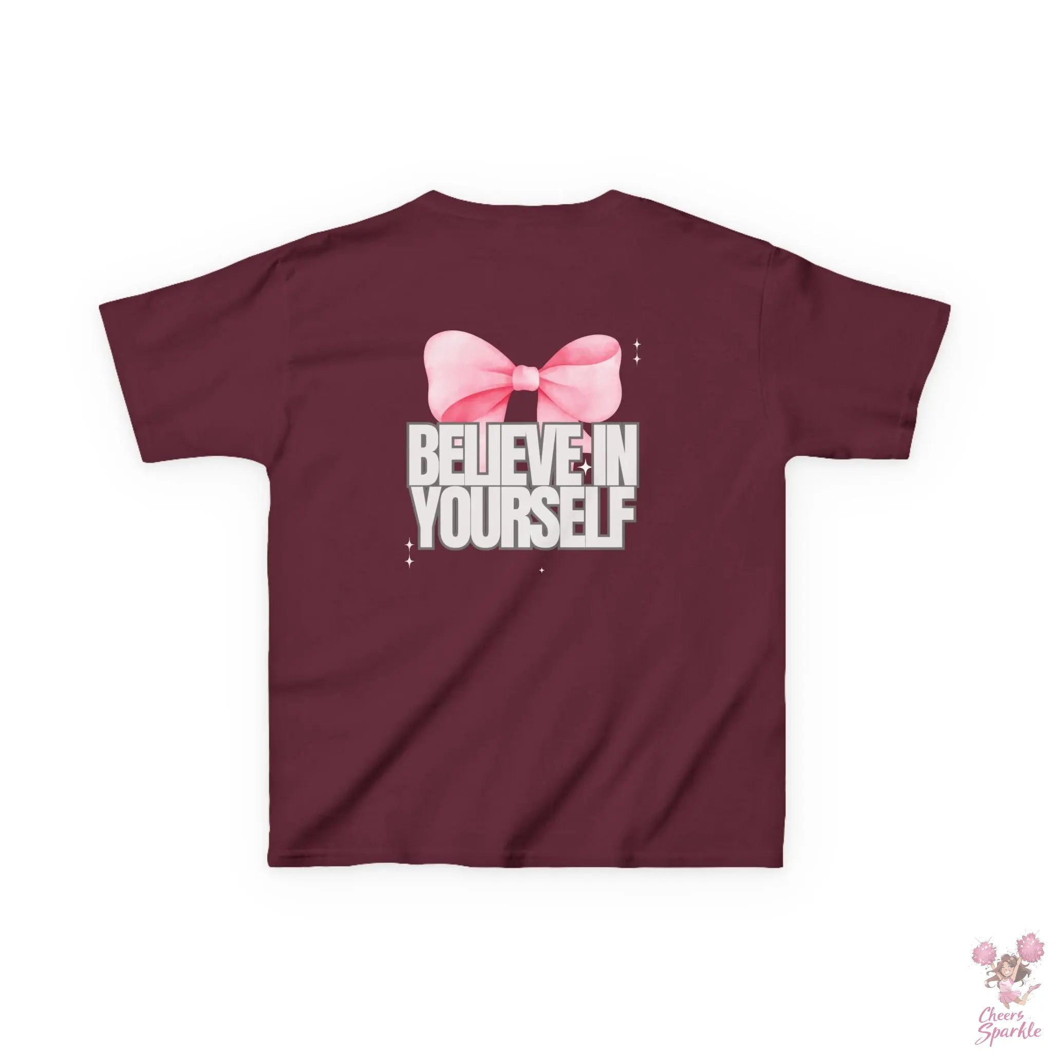 Kinder T-Shirt "Believe in Yourself" Printify