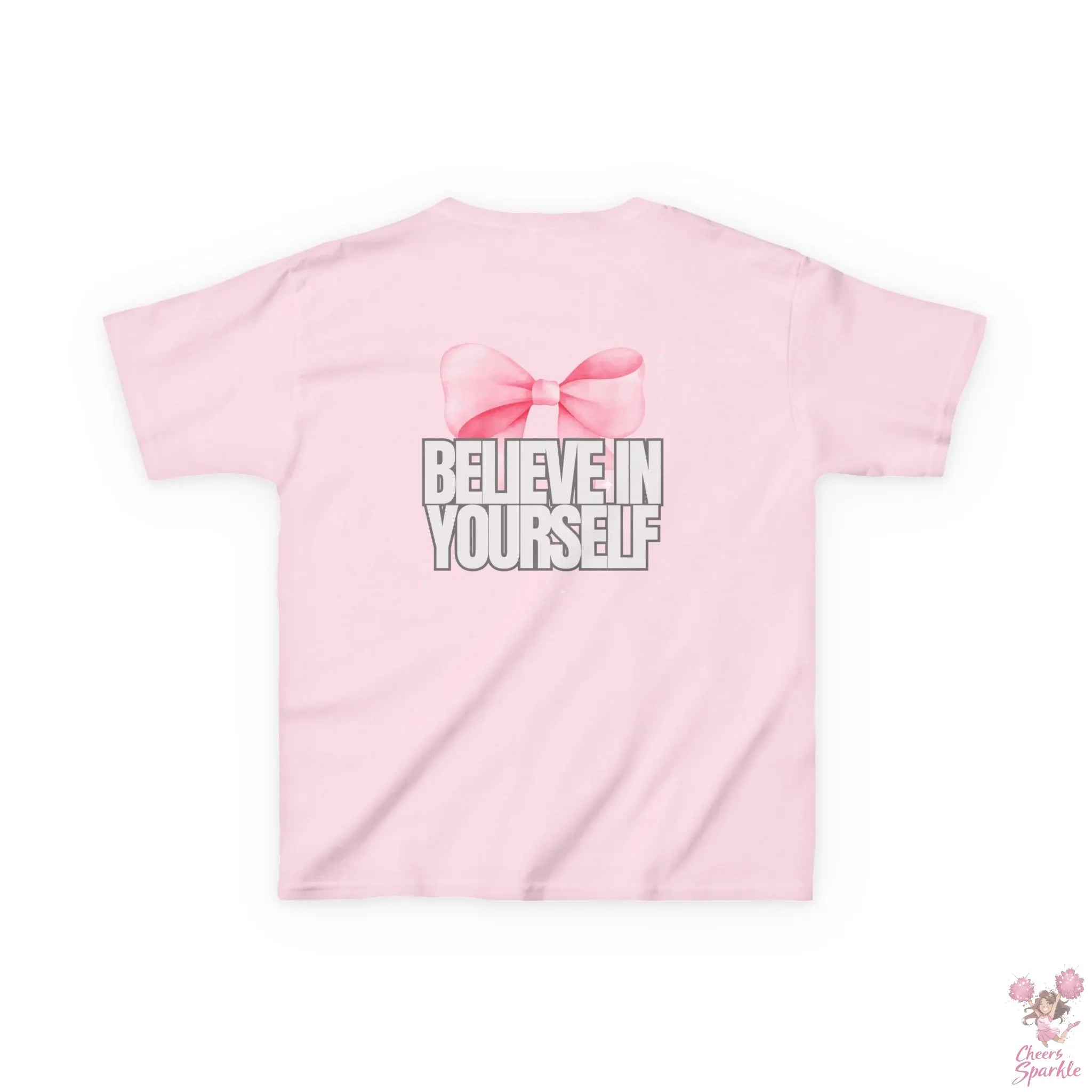 Kinder T-Shirt "Believe in Yourself" Printify