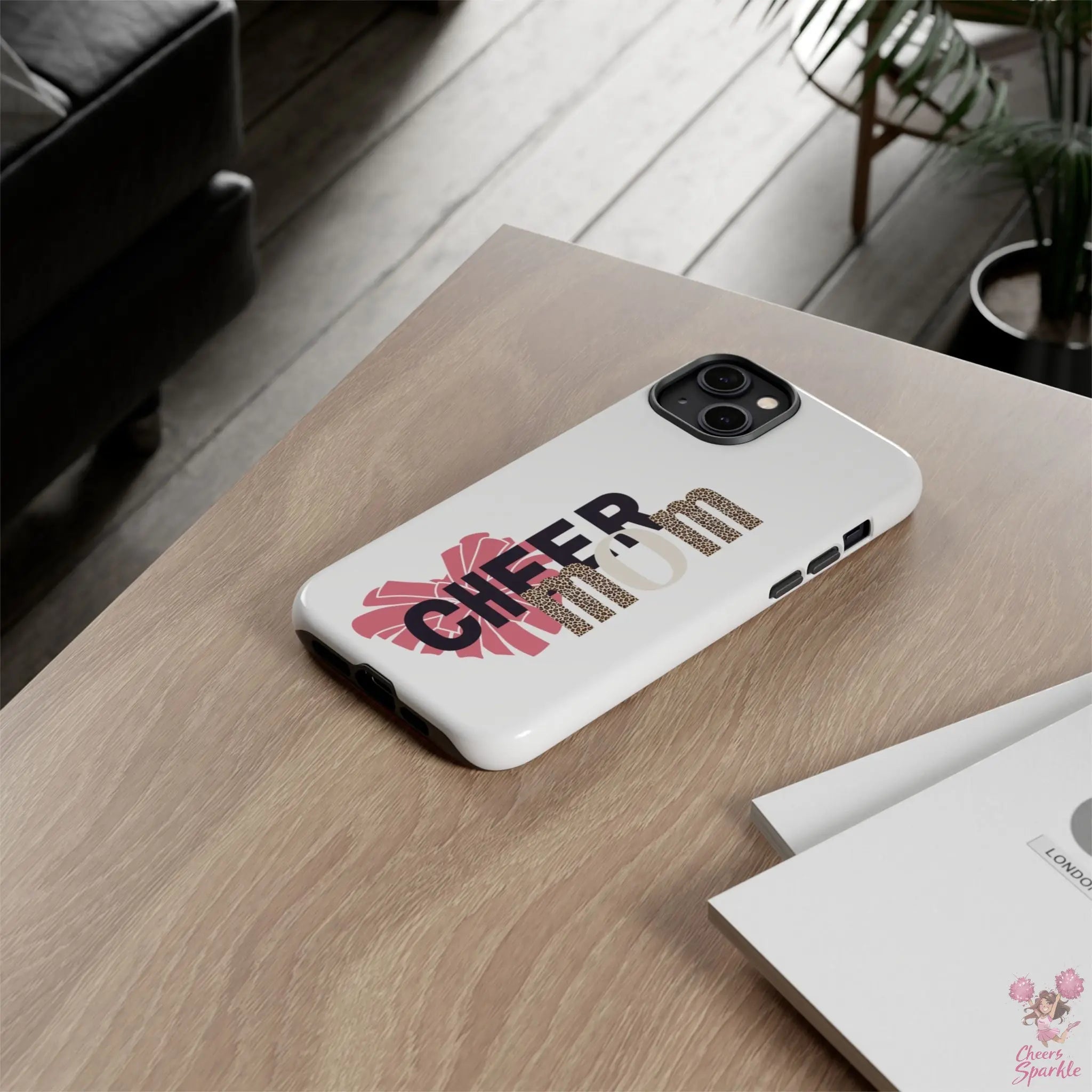 Handyhülle „Cheer Mom“ Cheers and Sparkle