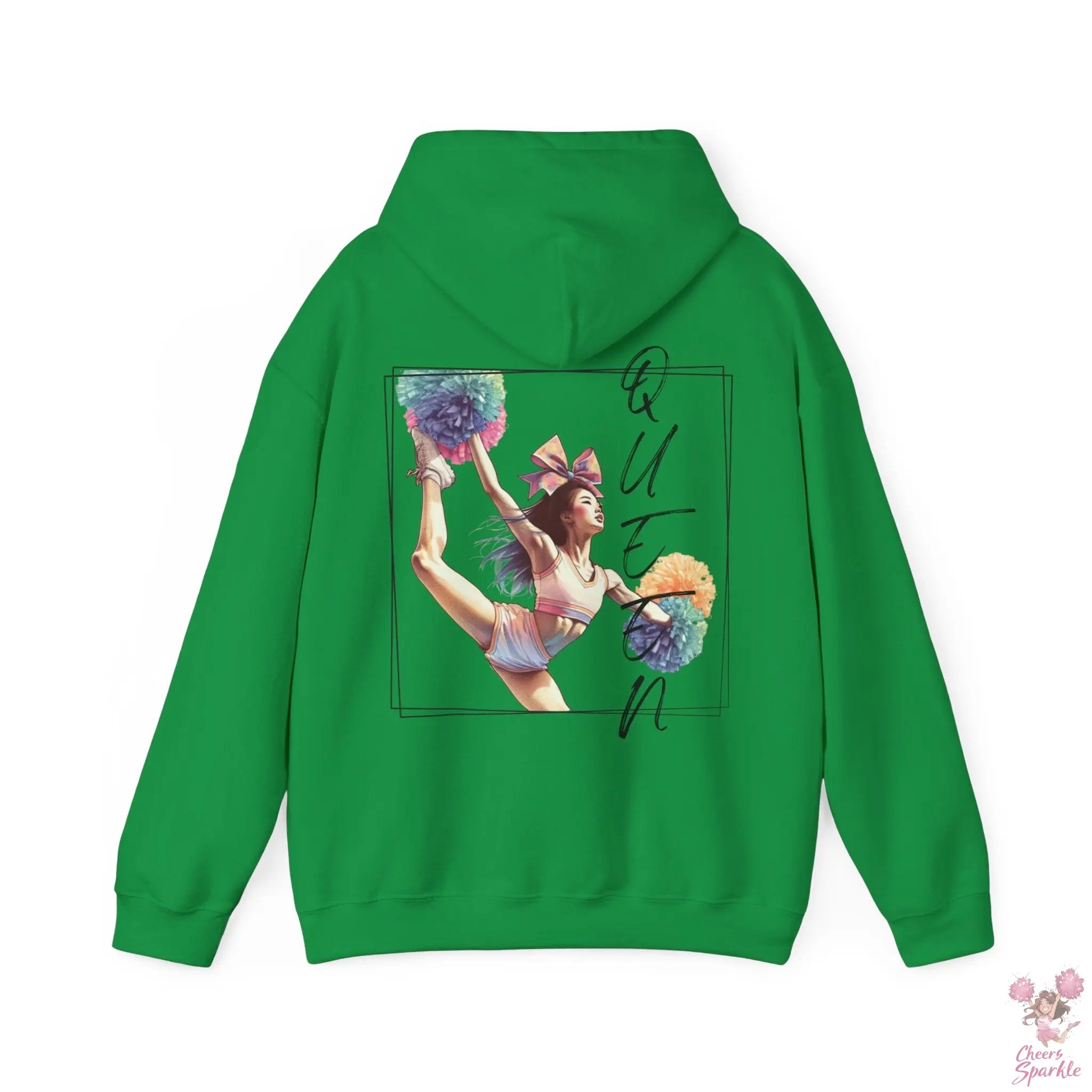 Stylische Cheerleader-Hoodie Cheers and Sparkle