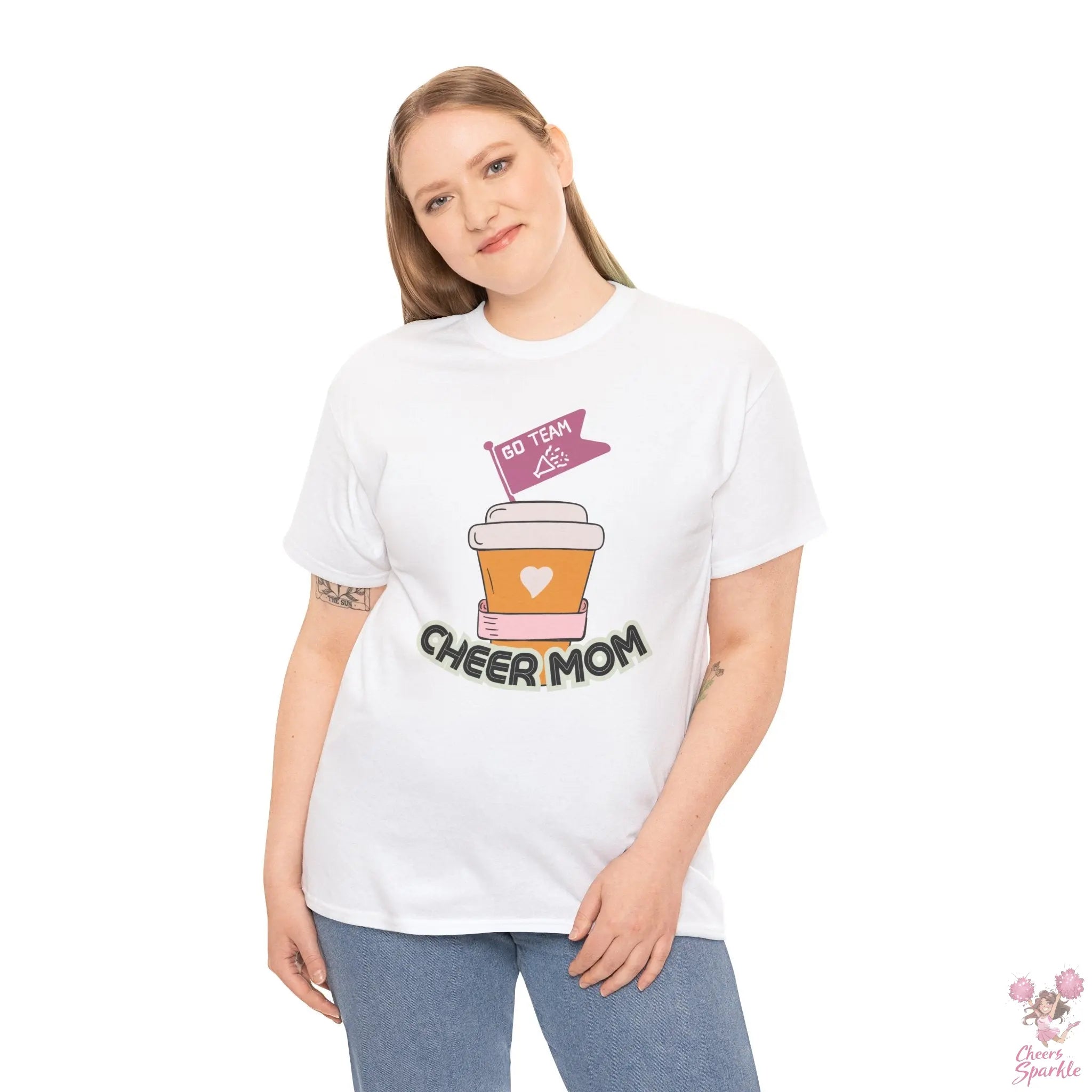 Cheer Mom T-Shirt Printify