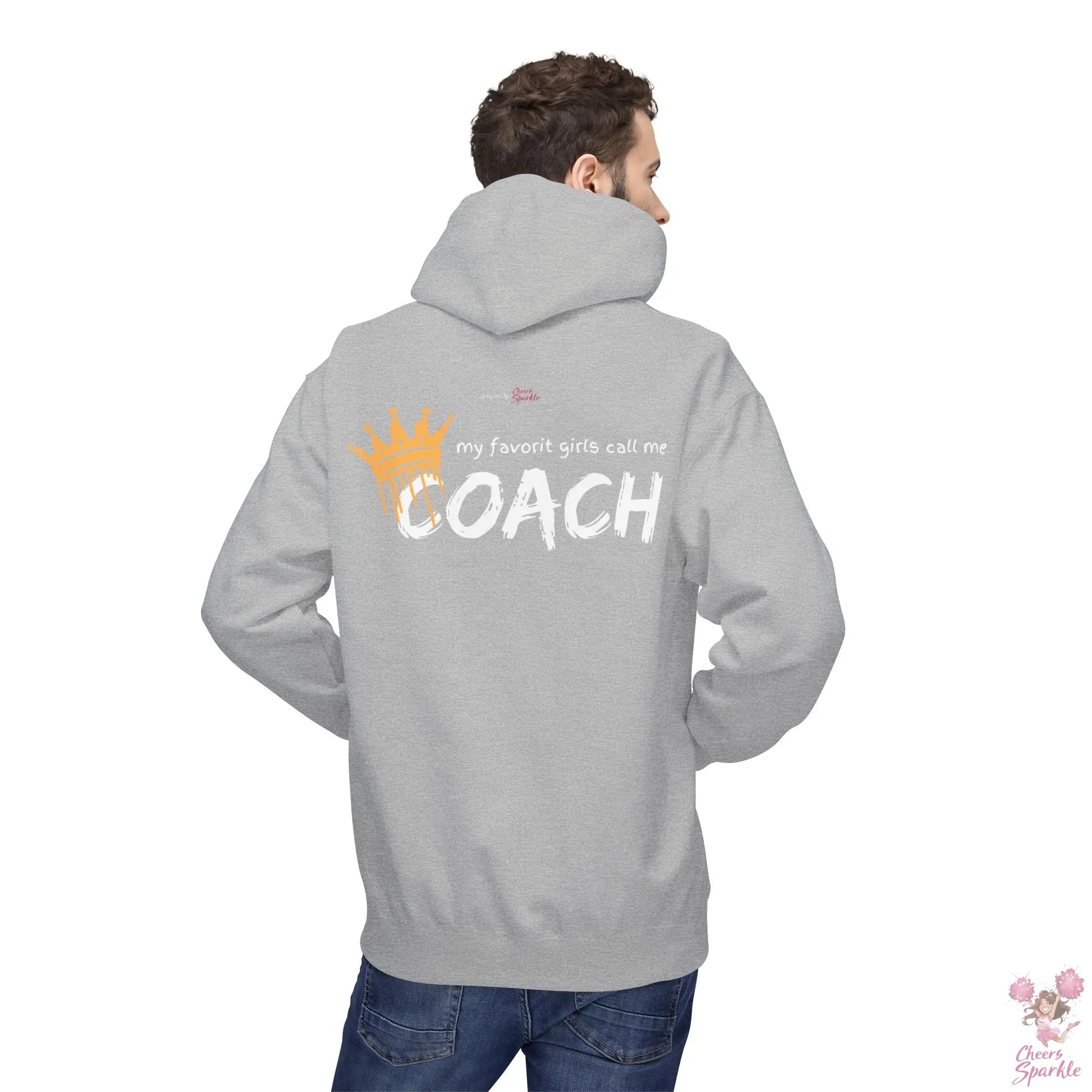 "All my favorit Girls call me Coach" Hoodie Cheers and Sparkle