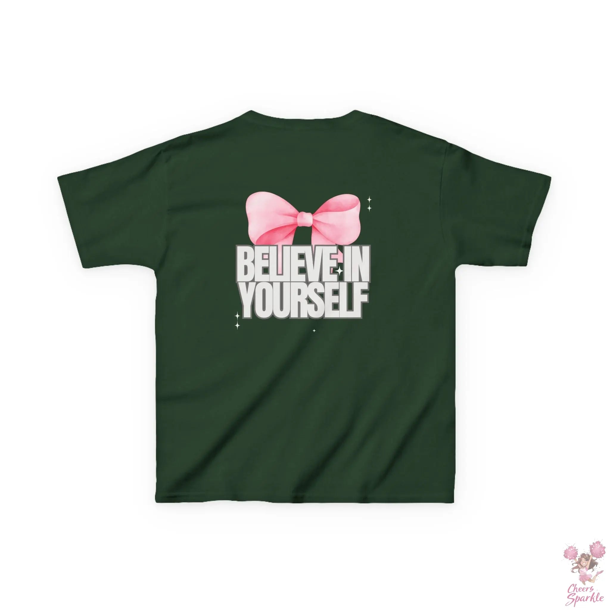 Kinder T-Shirt "Believe in Yourself" Printify