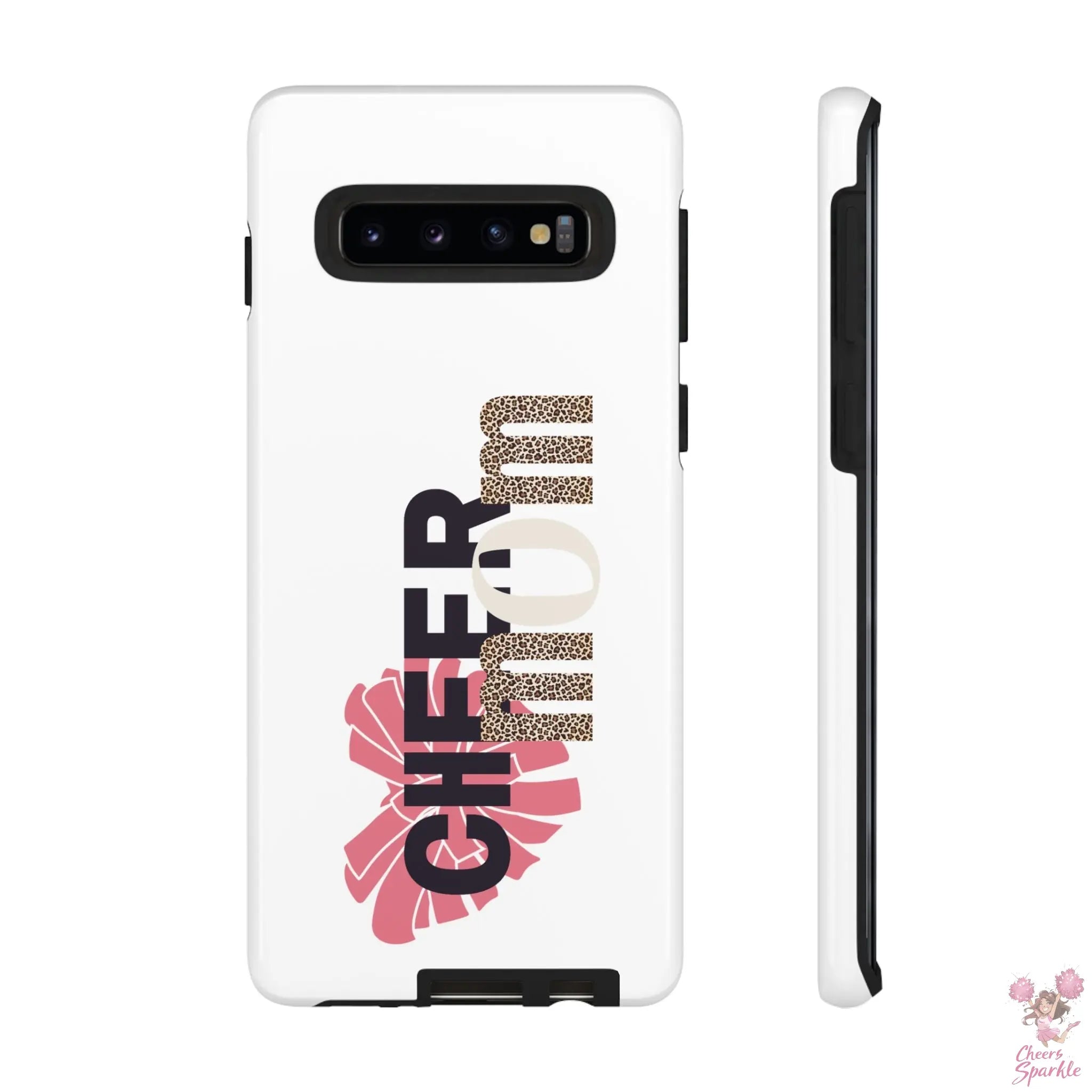 Handyhülle „Cheer Mom“ Cheers and Sparkle