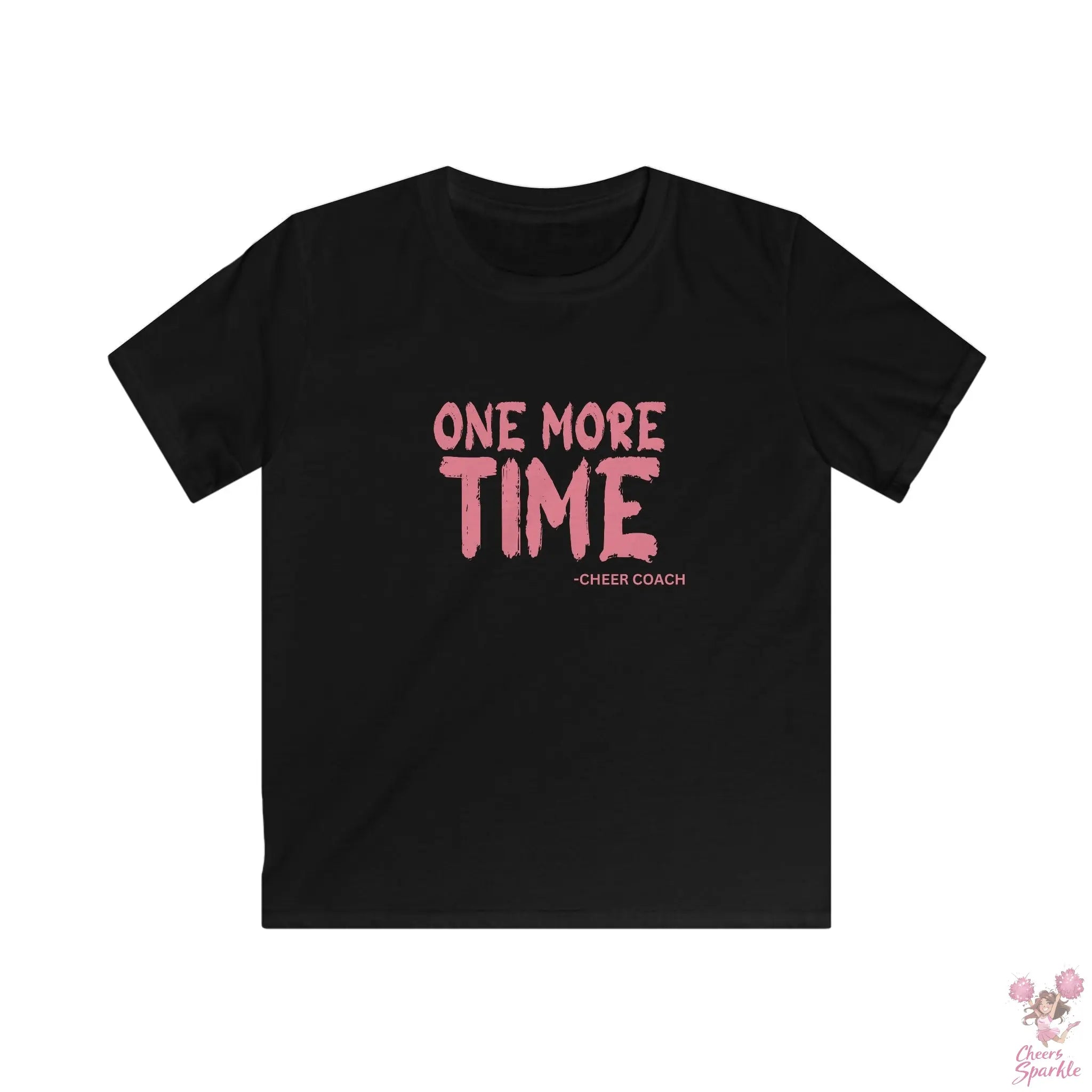 Kids T-Shirt „ONE MORE TIME - CHEER COACH“ Printify