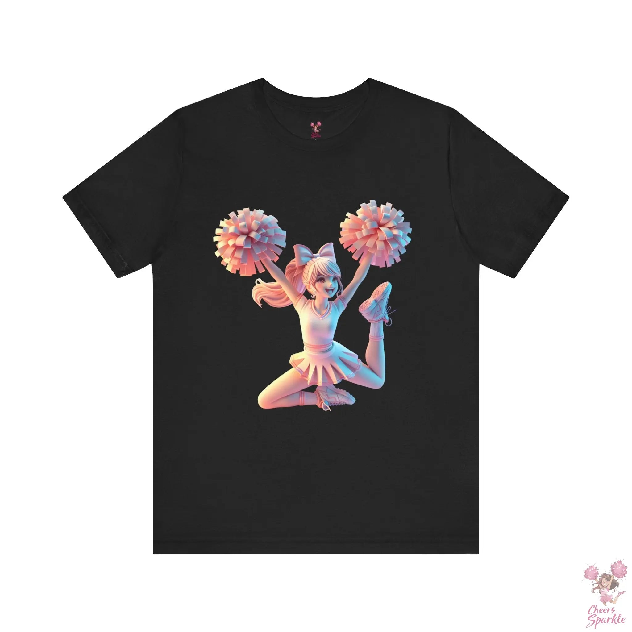 Lebendiger 3D-Druck eines Cheerleaders - Unisex - Cheers and Sparkle