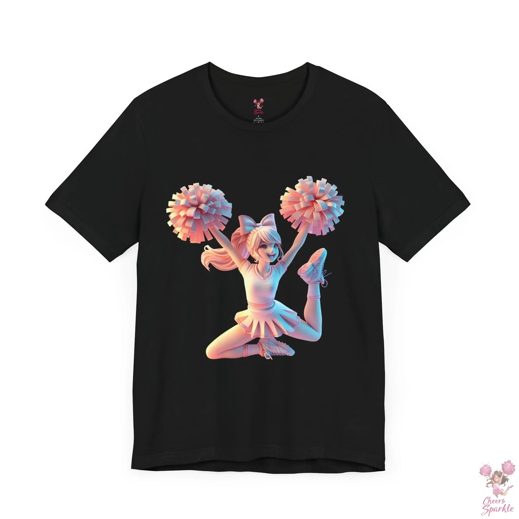 Lebendiger 3D-Druck eines Cheerleaders - Unisex - Cheers and Sparkle