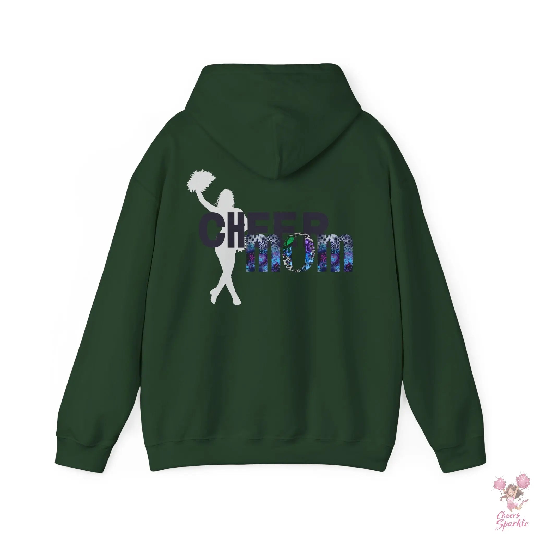 Cheer Mom Hoodie Cheers and Sparkle
