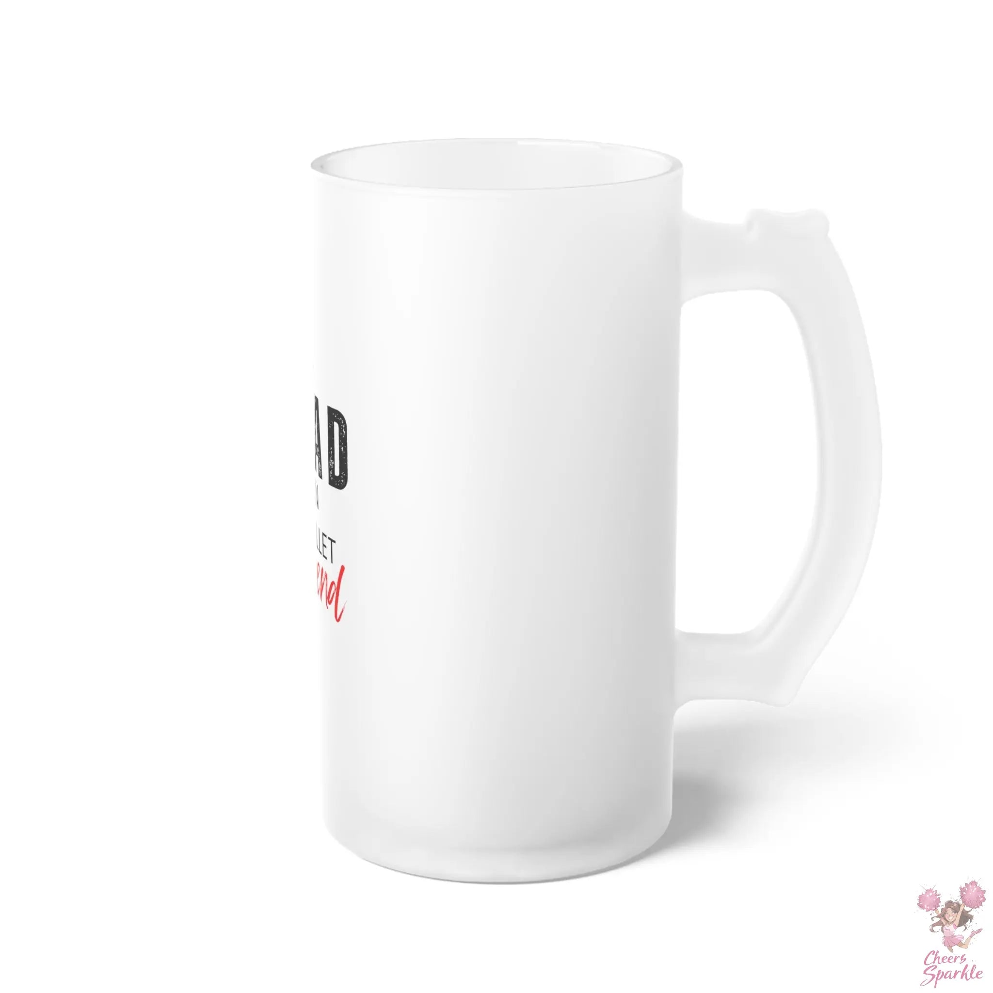 Bier Krug „Cheer Dad. The Man, The Wallet, The Legend“ Cheers and Sparkle