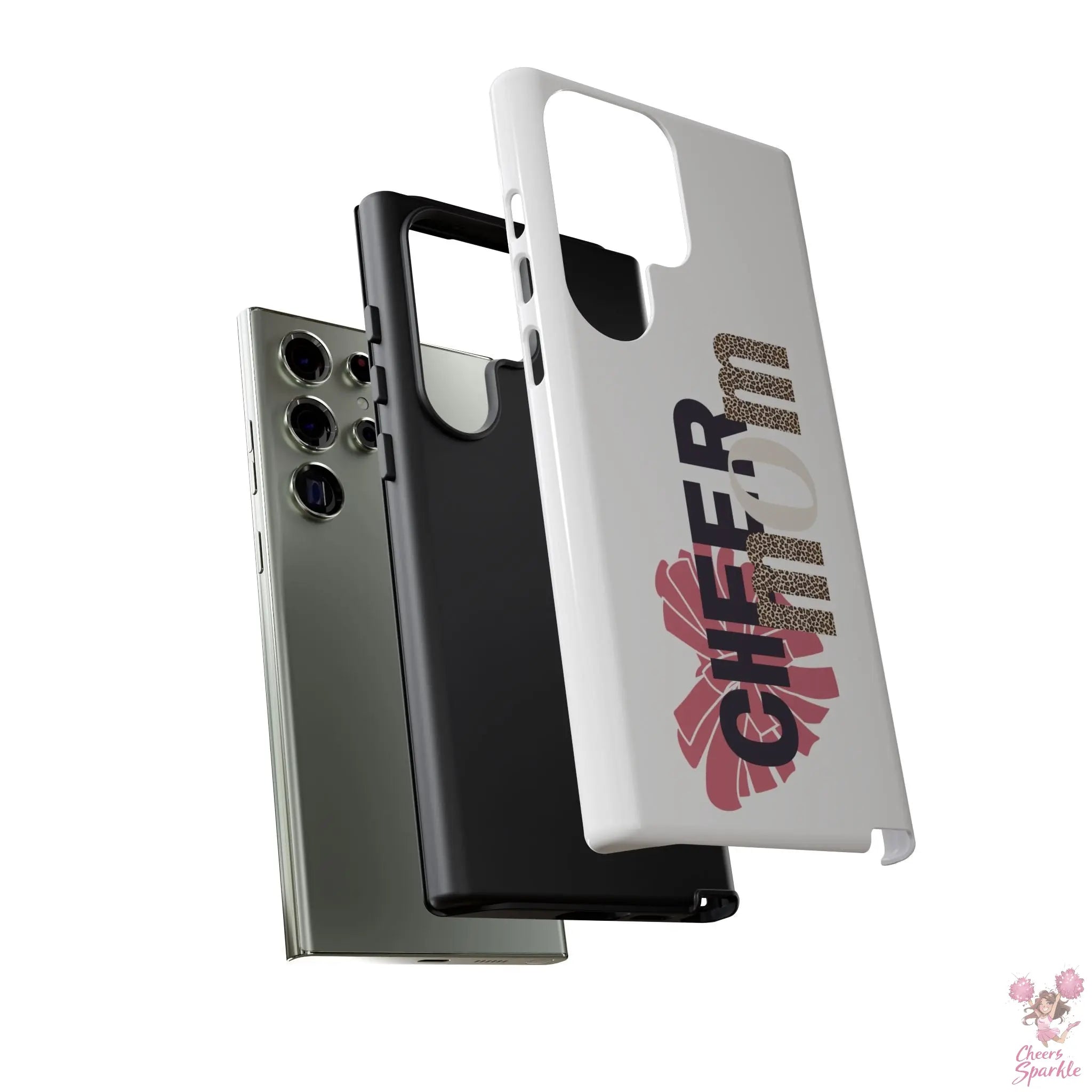 Handyhülle „Cheer Mom“ Cheers and Sparkle