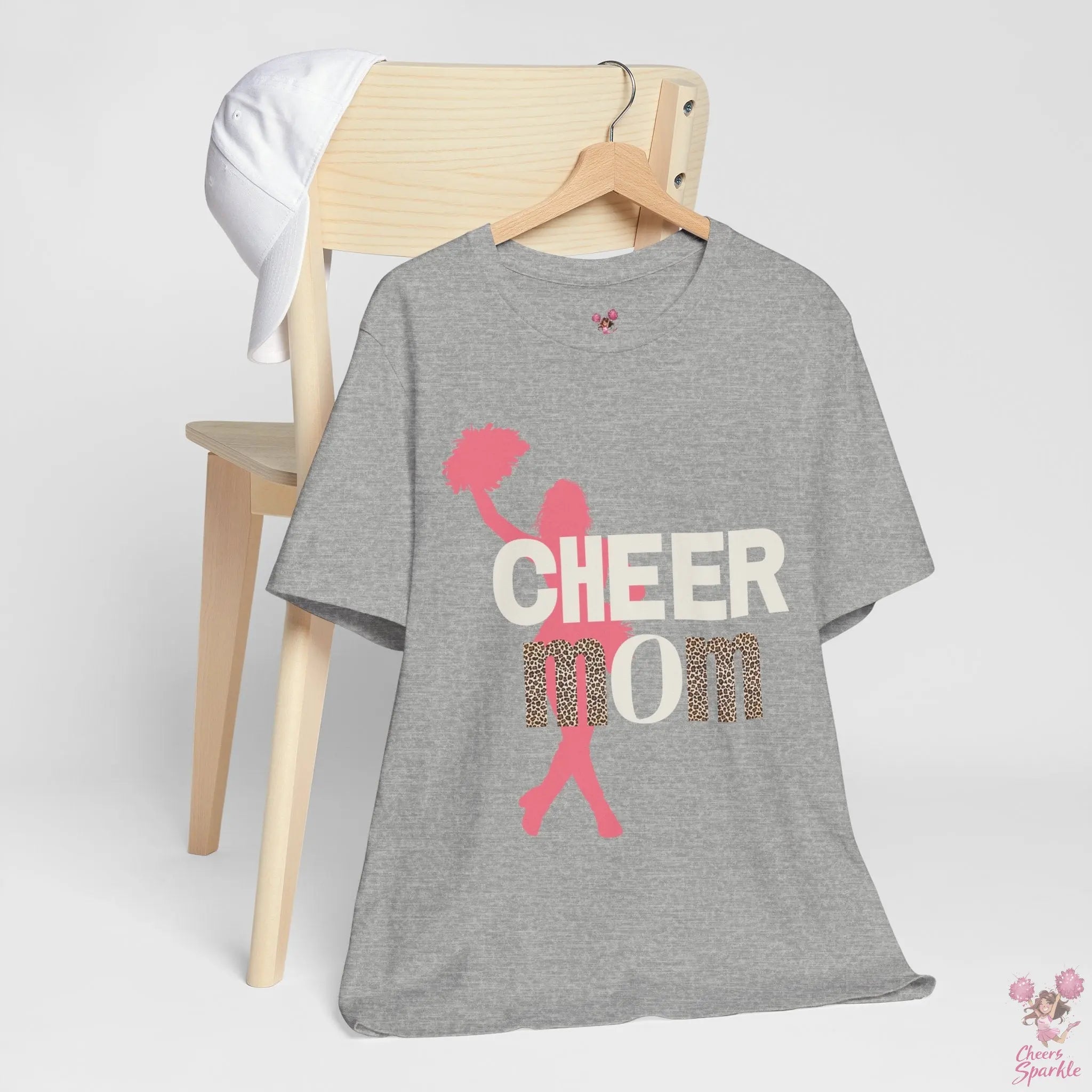 Cheer Mom T-Shirt Cheers and Sparkle