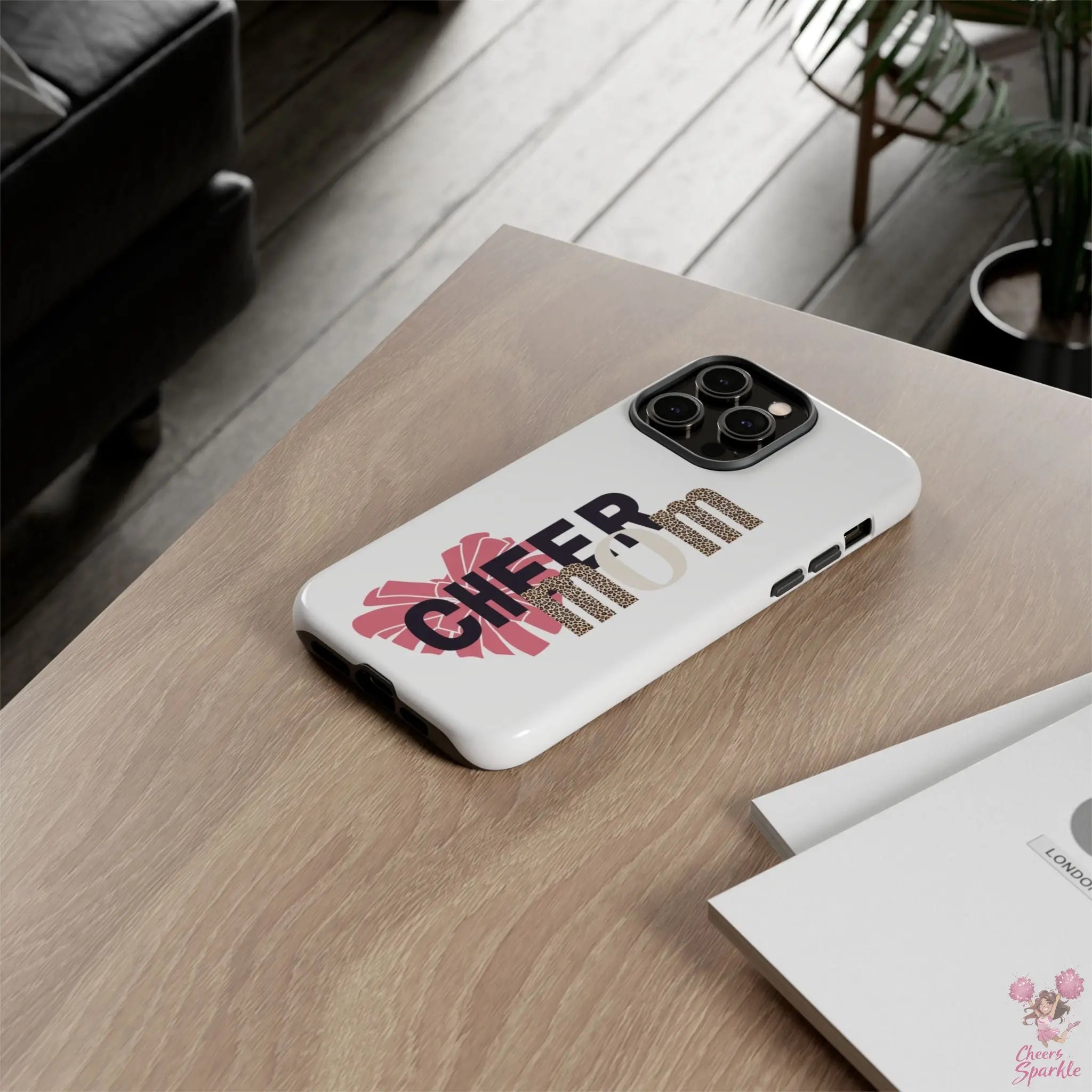 Handyhülle „Cheer Mom“ Cheers and Sparkle
