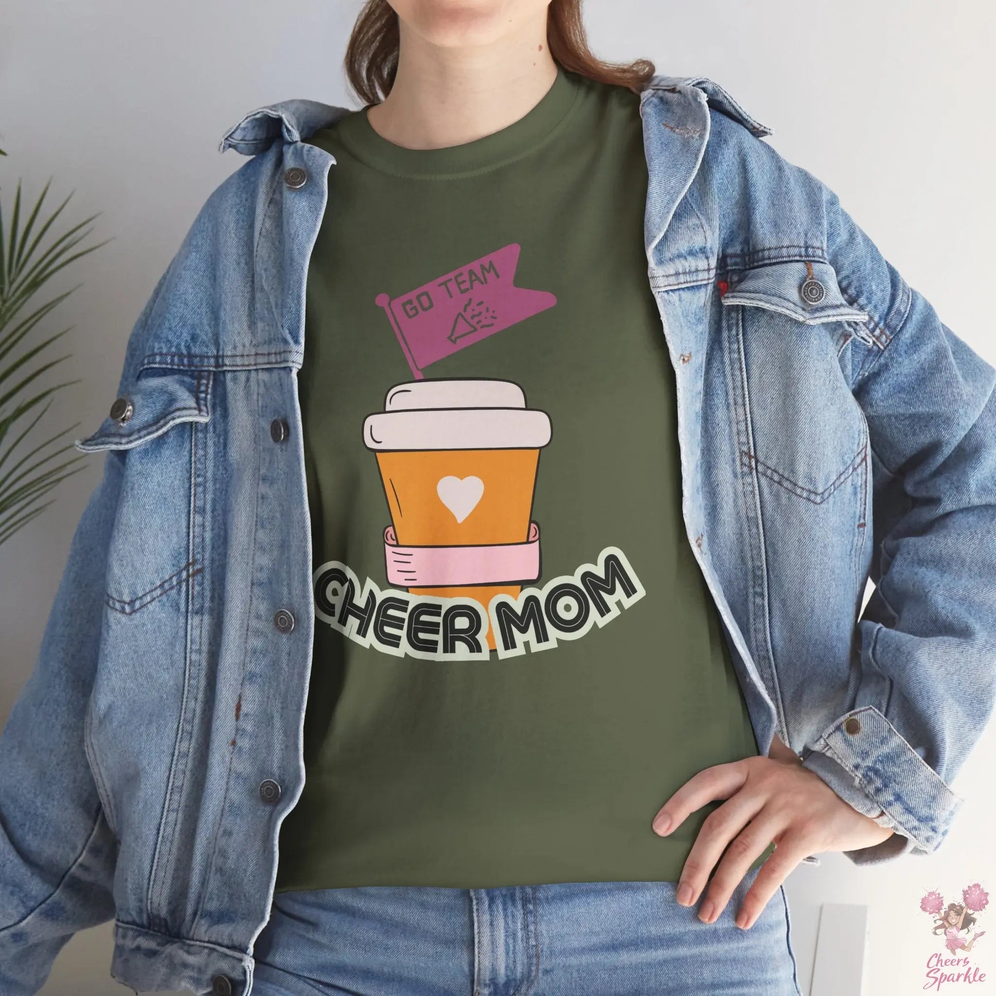 Cheer Mom T-Shirt Printify