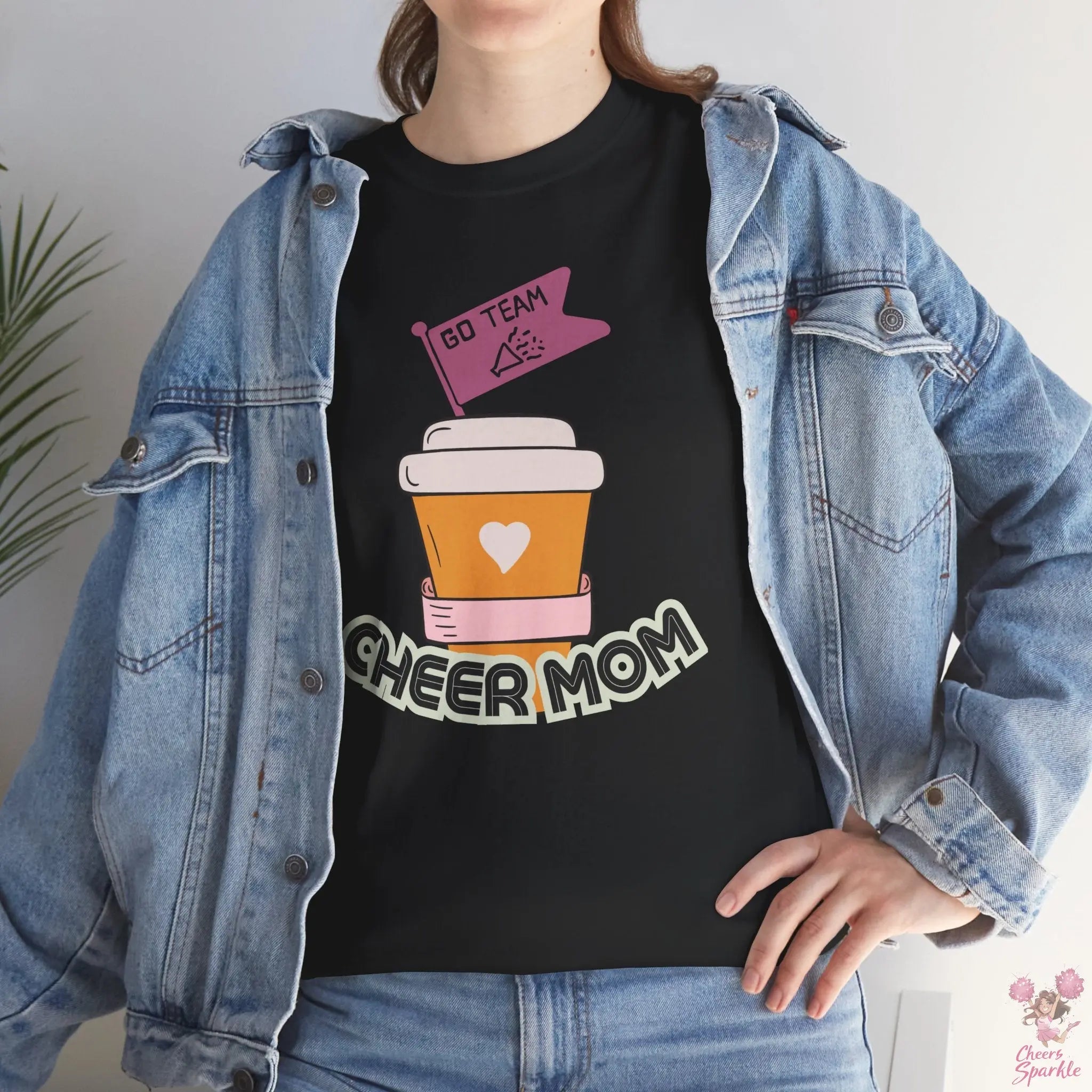 Cheer Mom T-Shirt Printify