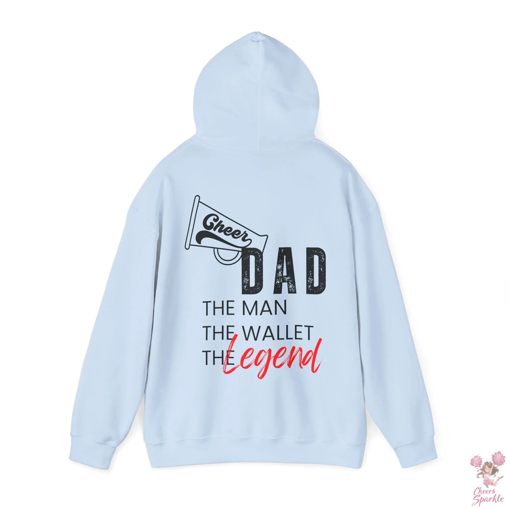 Cheer Dad "The Legend" Hoodie Printify