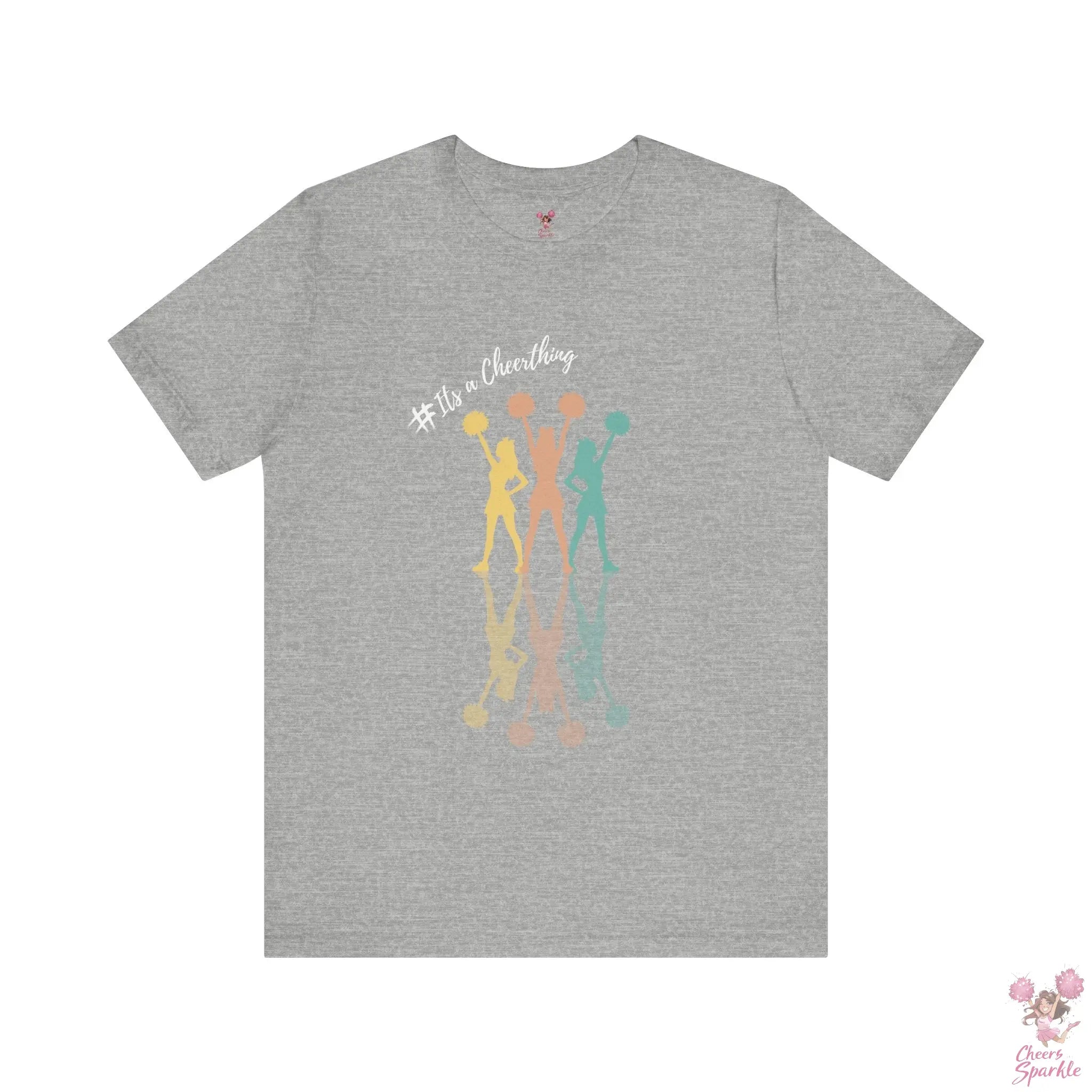 Cheerleader Silhouettes T-Shirt"#Its a Cheerthing" Cheers and Sparkle