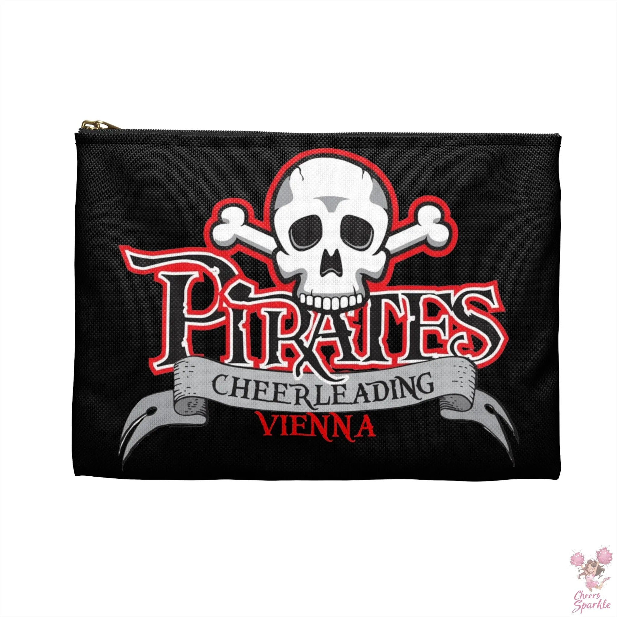 Vienna Pirates Zubehörtasche mit Schleifendruck Cheers and Sparkle