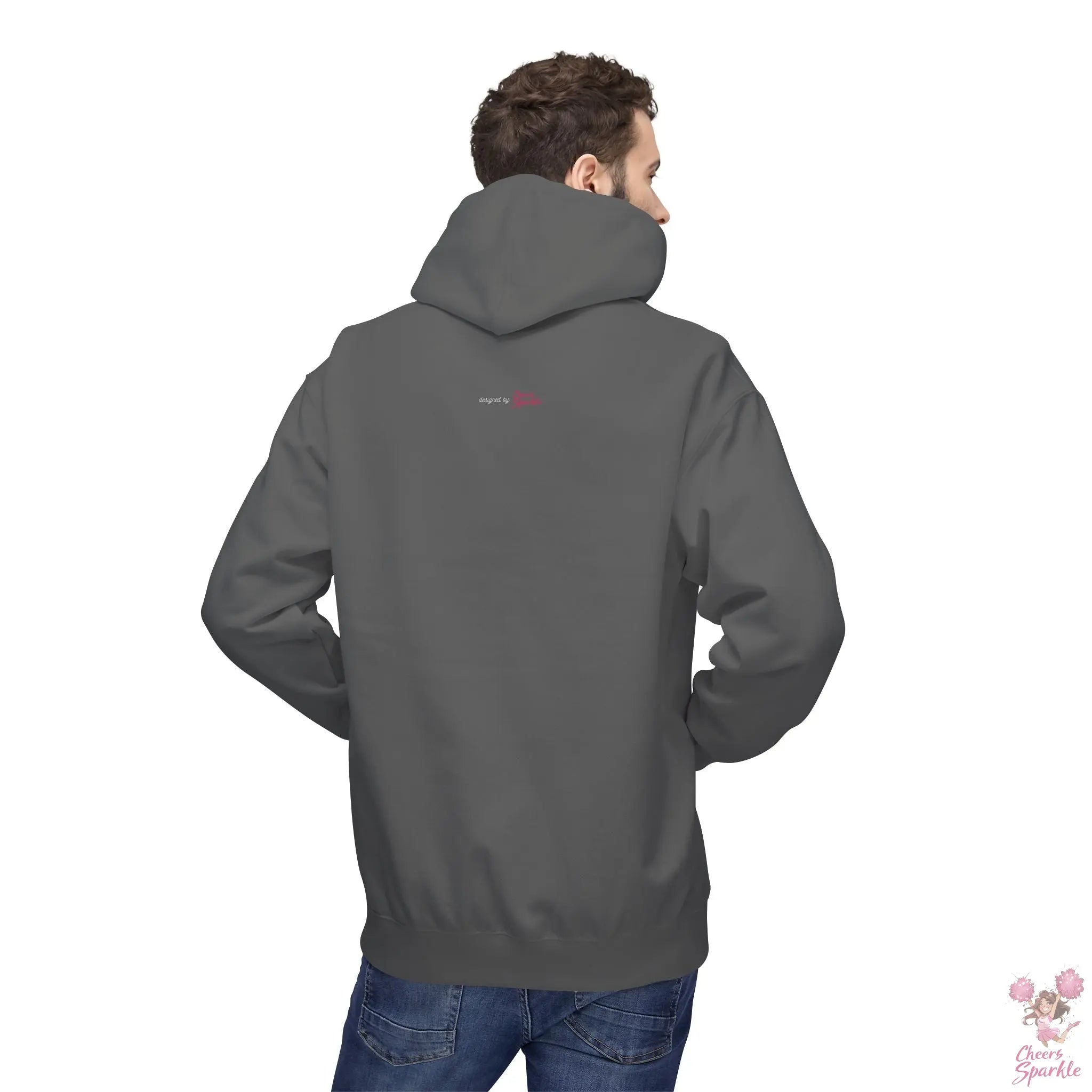 Hoodie „Schreiend & Elegant mit Megaphone“ Cheers and Sparkle