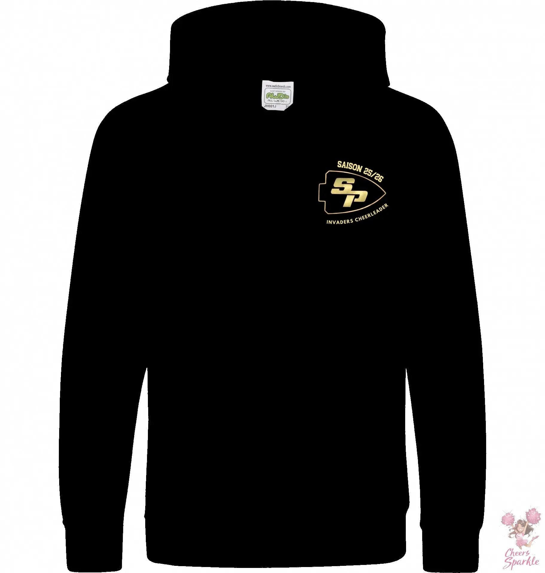 Invaders Saison 25/26 Collection Hoodie Poopies Cheers and Sparkle