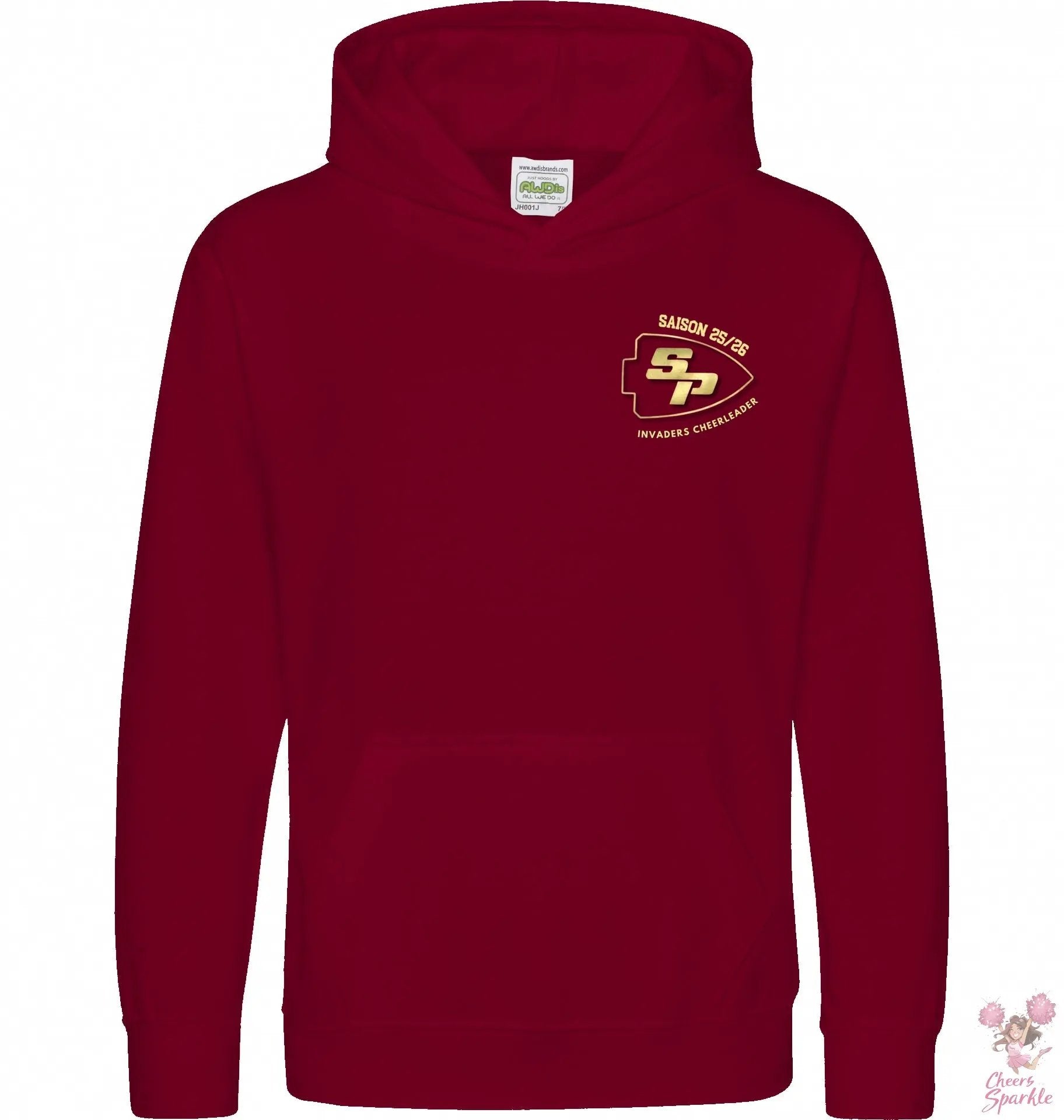 Invaders Saison 25/26 Collection Hoodie Snowdrops Cheers and Sparkle